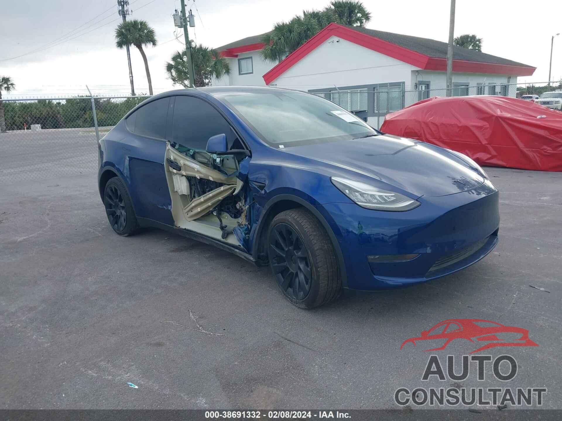 TESLA MODEL Y 2022 - 7SAYGDEE4NA003082