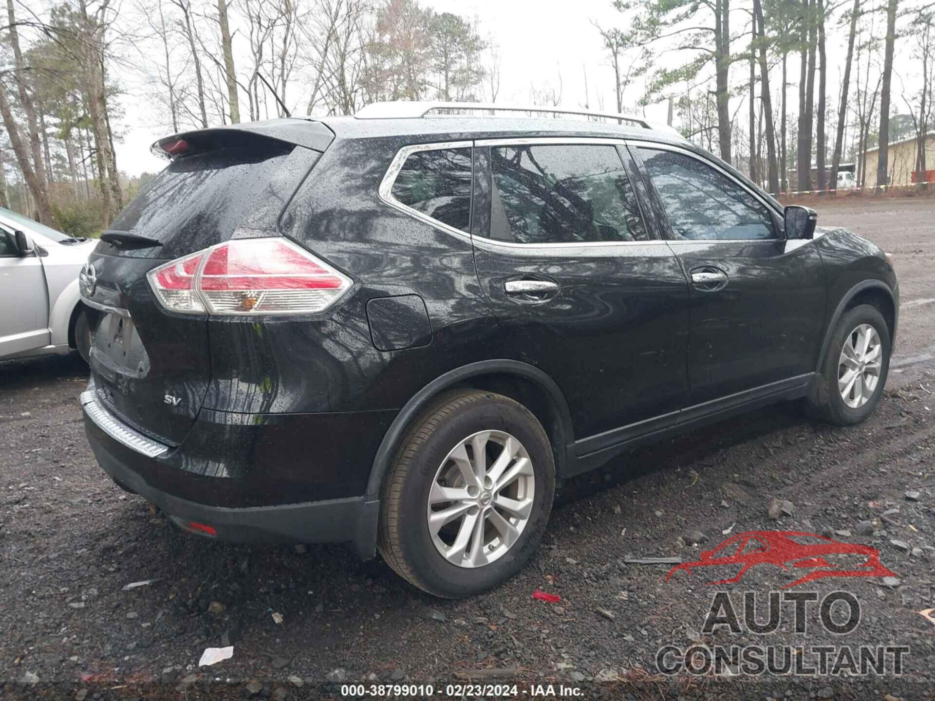 NISSAN ROGUE 2016 - KNMAT2MT4GP613140