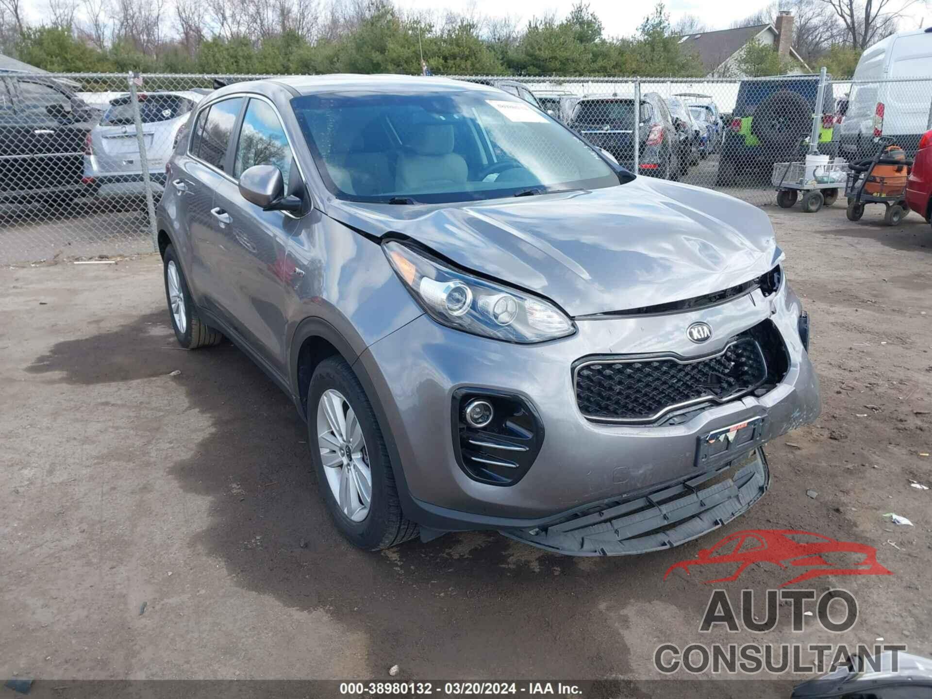 KIA SPORTAGE 2019 - KNDPMCAC9K7561840