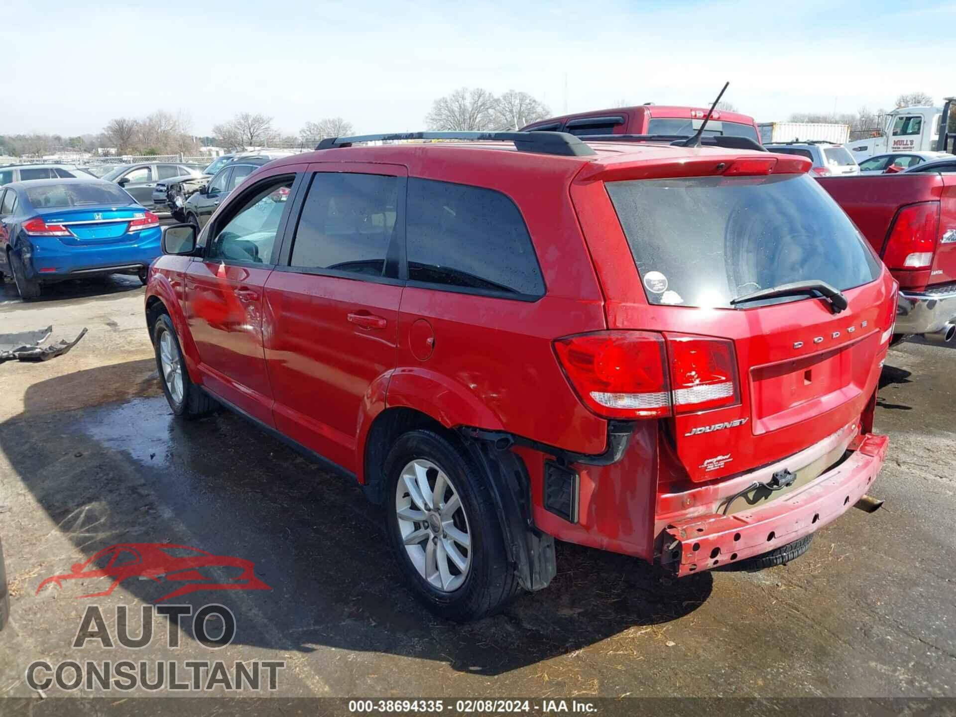 DODGE JOURNEY 2017 - 3C4PDCBB4HT594996