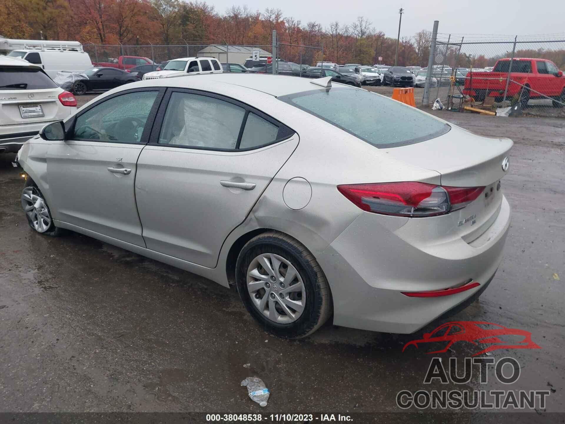 HYUNDAI ELANTRA 2018 - 5NPD74LF6JH366277