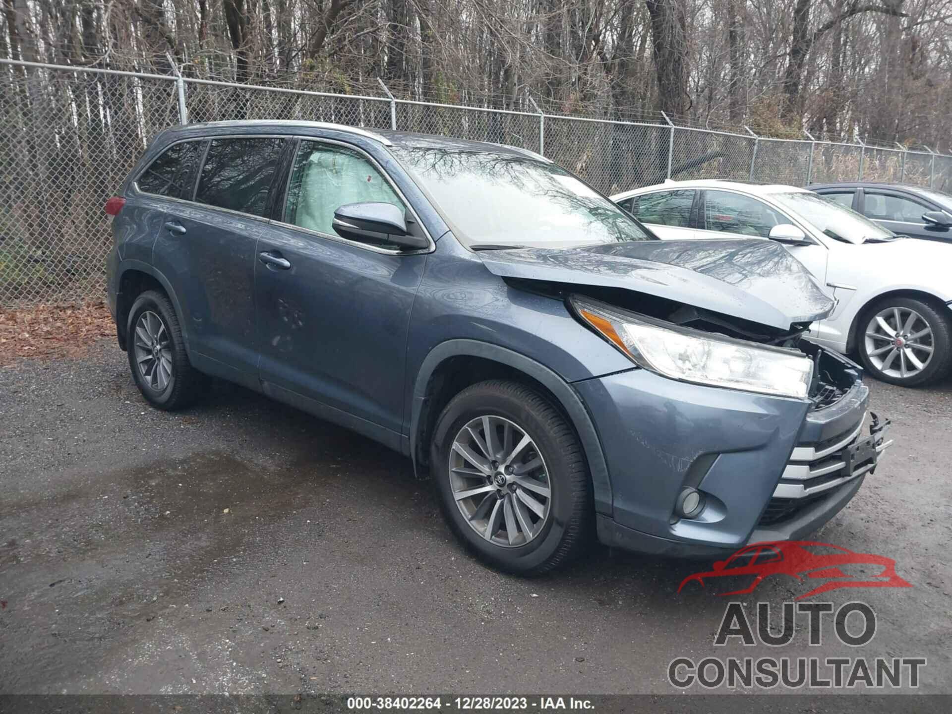 TOYOTA HIGHLANDER 2019 - 5TDJZRFH5KS992020