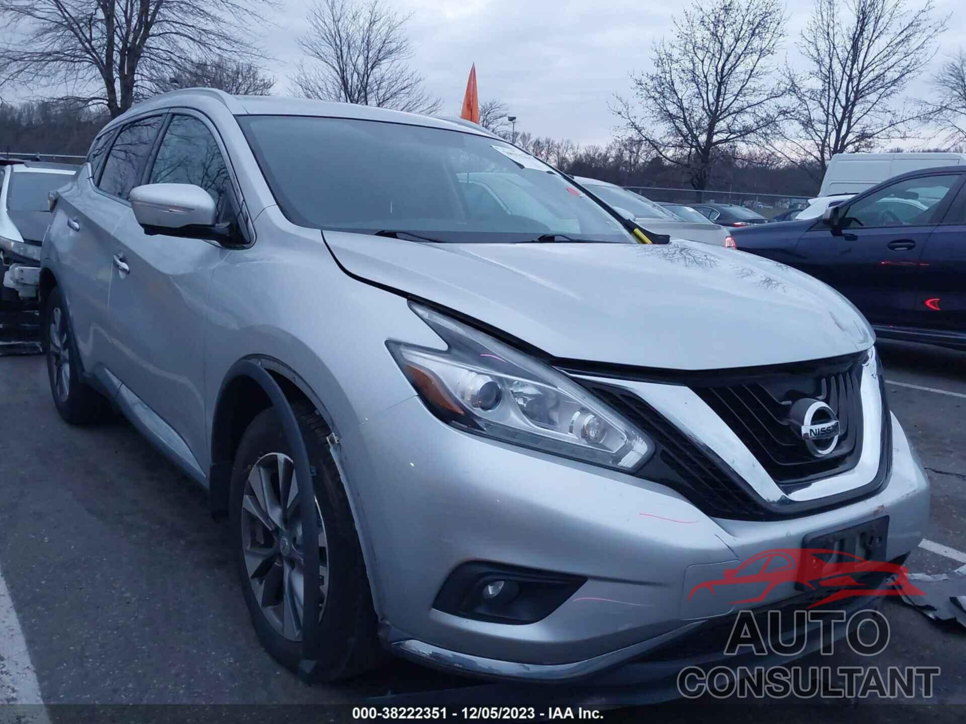 NISSAN MURANO 2015 - 5N1AZ2MHXFN218153