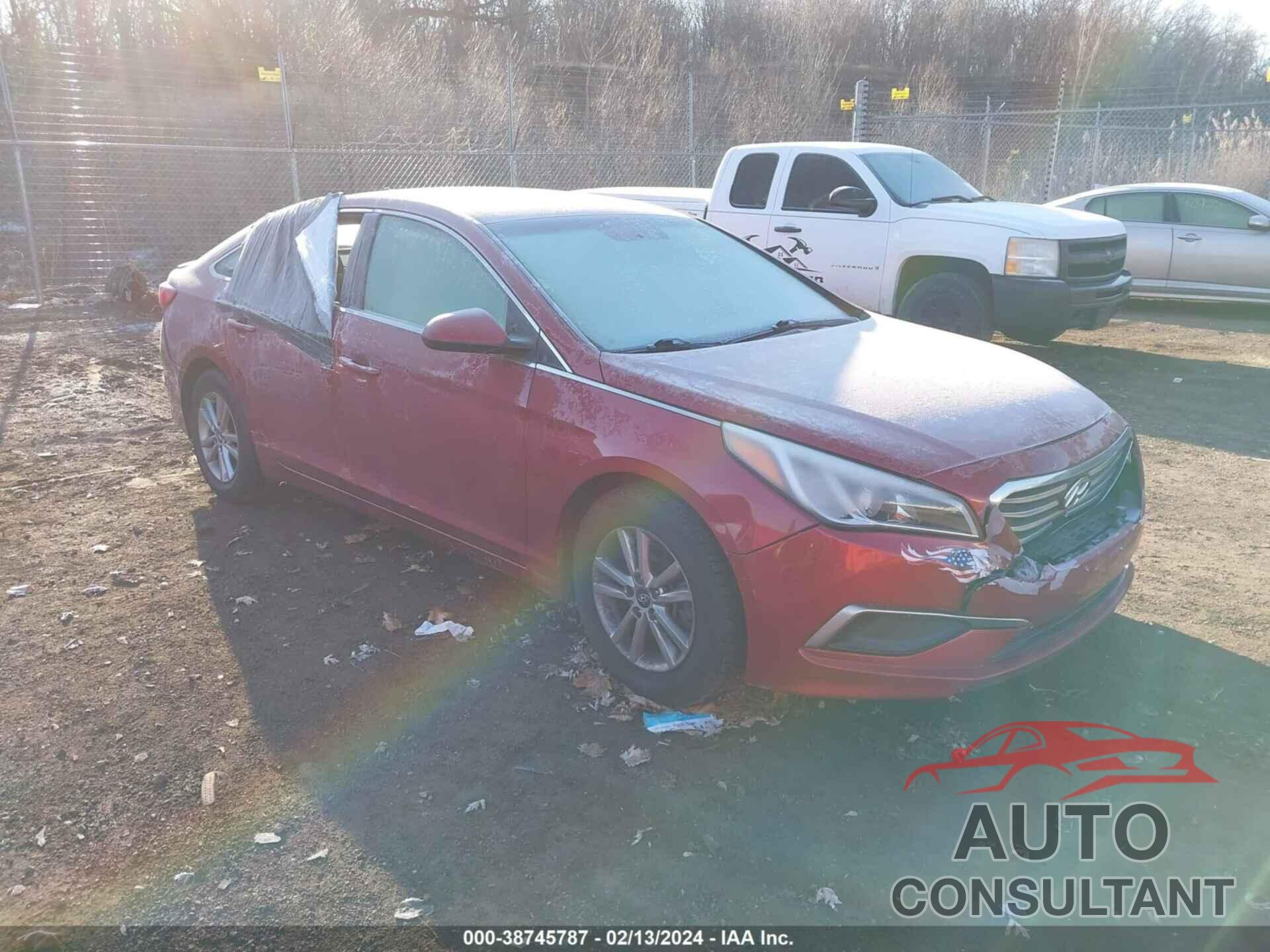 HYUNDAI SONATA 2016 - 5NPE24AFXGH357905