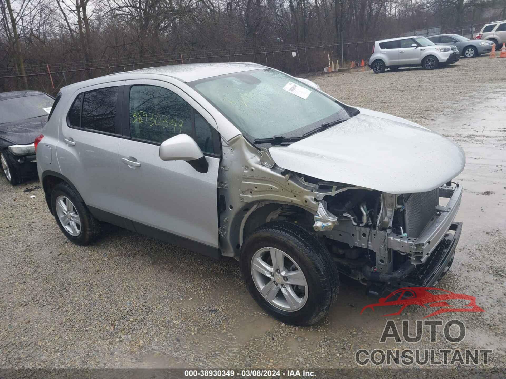 CHEVROLET TRAX 2019 - 3GNCJKSB7KL359511