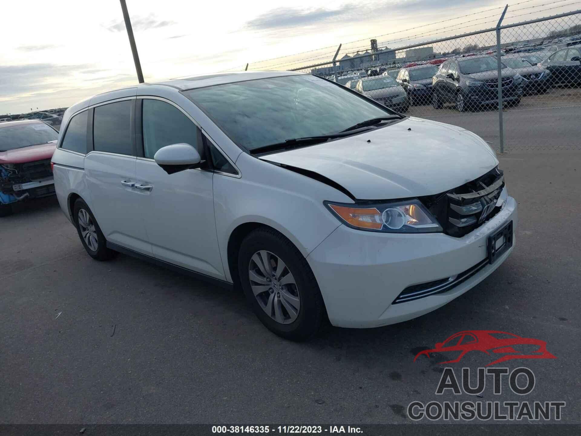 HONDA ODYSSEY 2016 - 5FNRL5H60GB085356