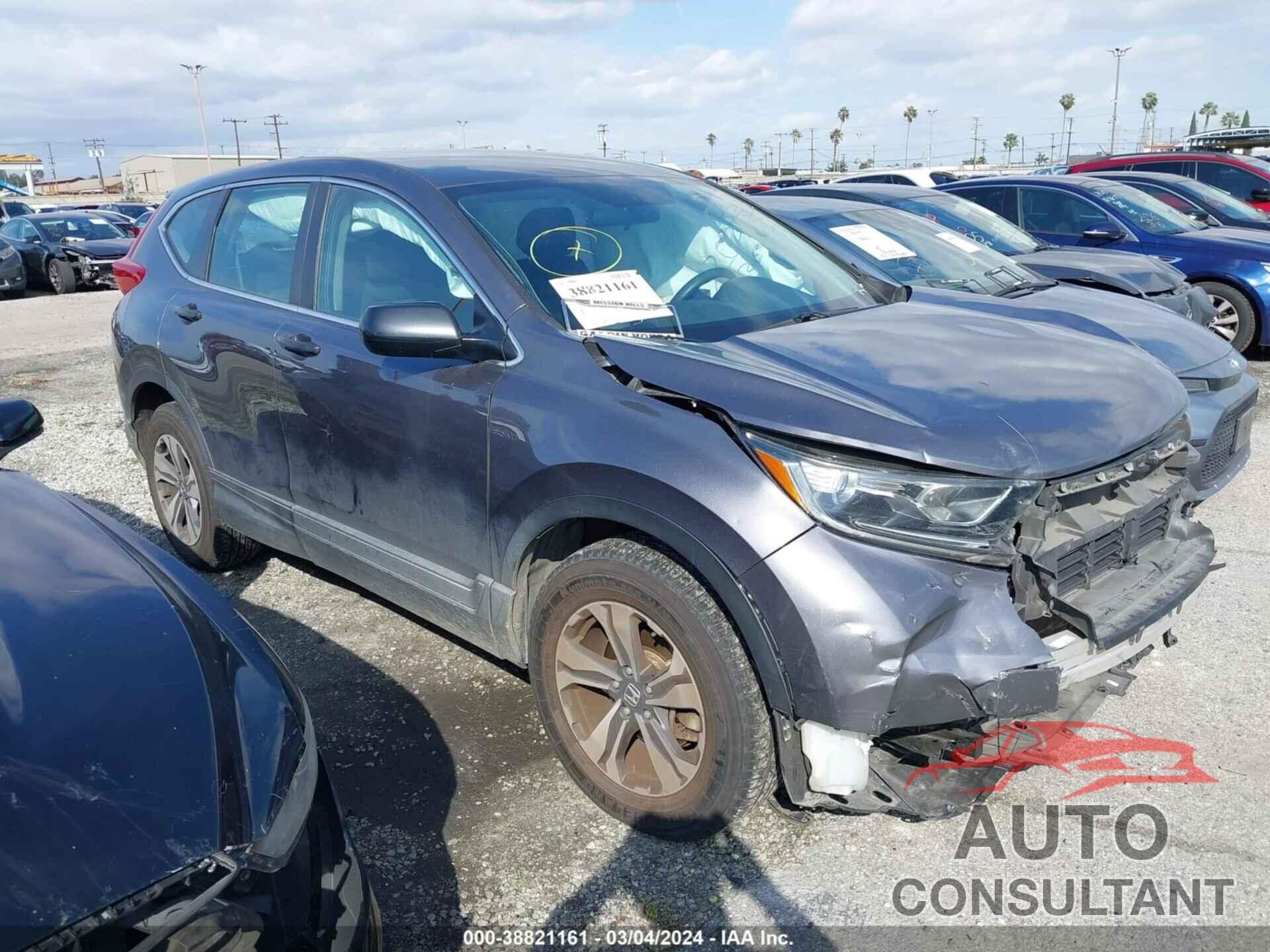 HONDA CR-V 2019 - 5J6RW5H32KL001521