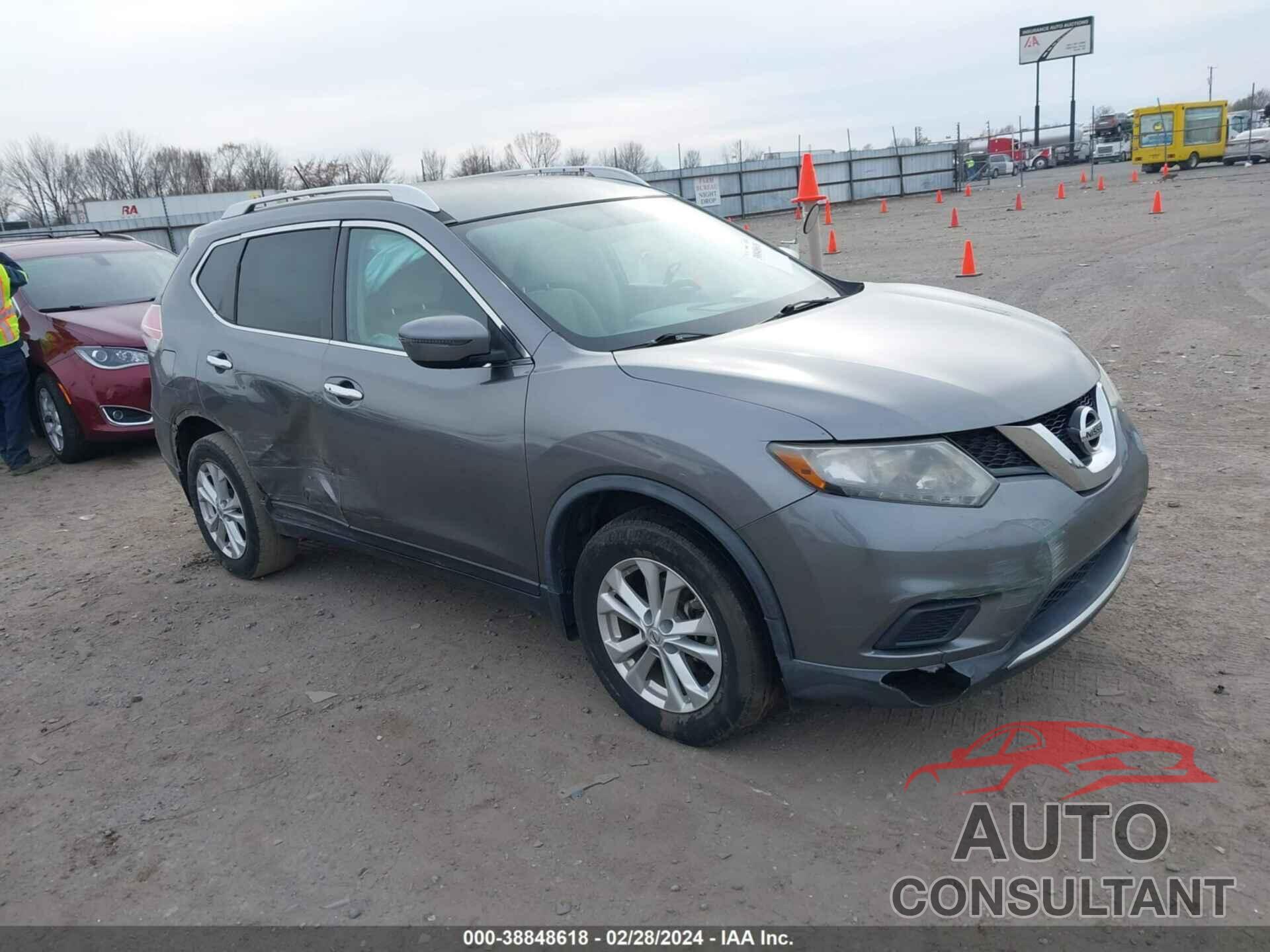 NISSAN ROGUE 2016 - KNMAT2MT2GP620765