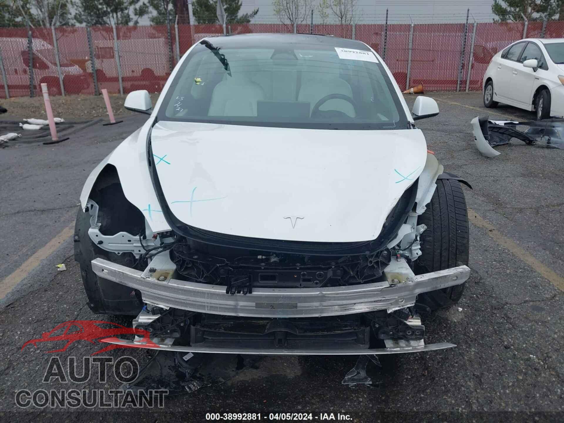 TESLA MODEL 3 2021 - 5YJ3E1EB9MF091999