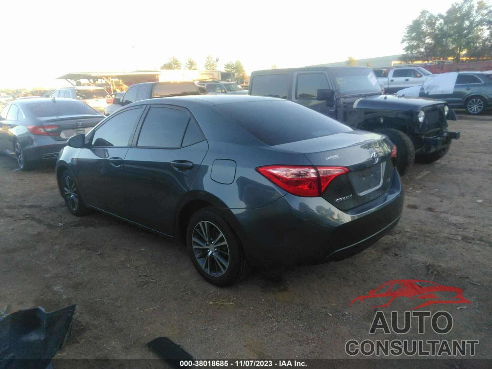 TOYOTA COROLLA 2017 - 2T1BURHE3HC750723