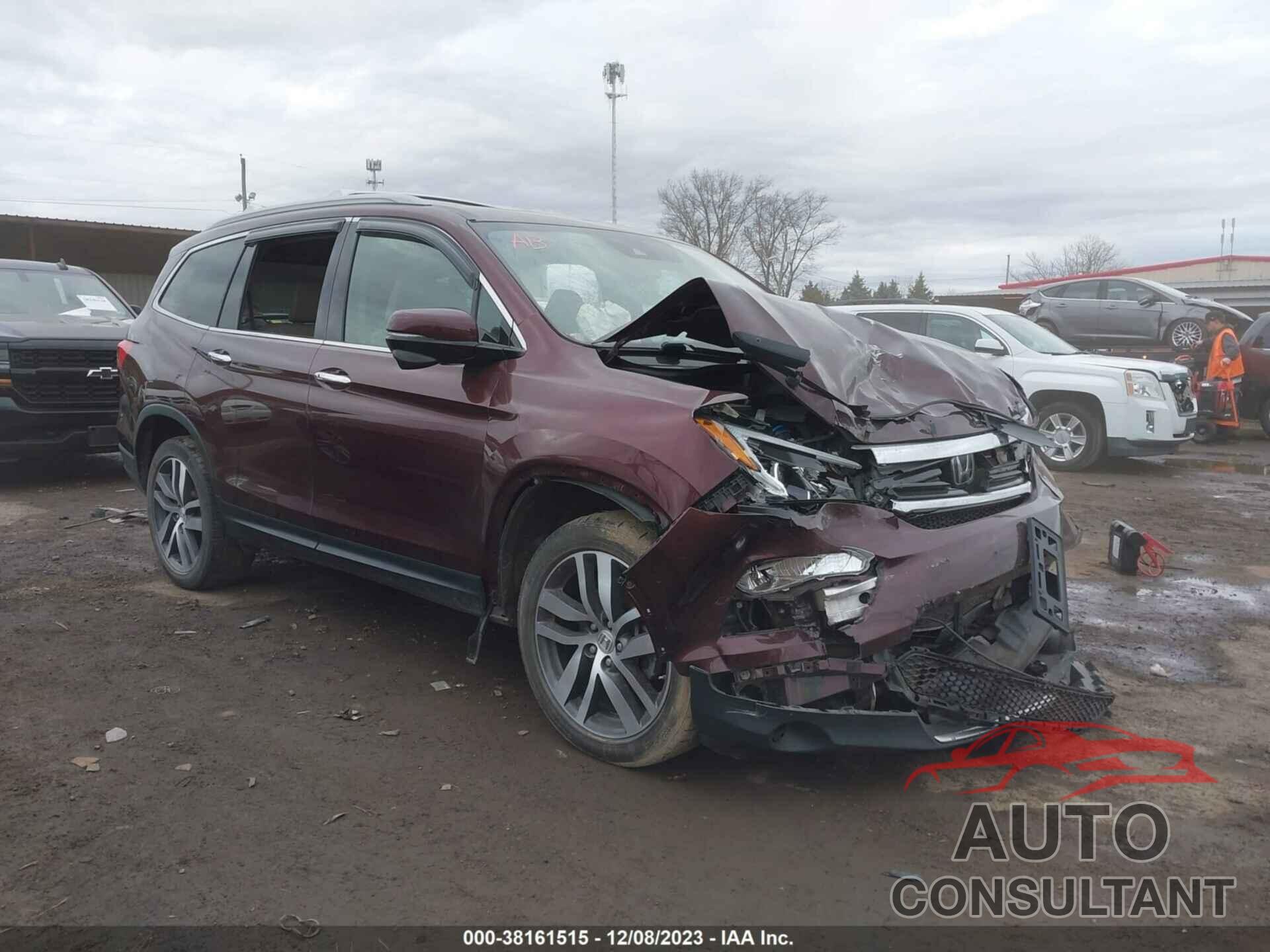 HONDA PILOT 2017 - 5FNYF6H90HB014033