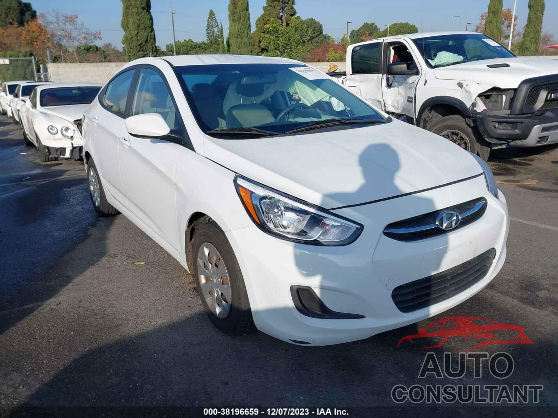 HYUNDAI ACCENT 2017 - KMHCT4AE9HU377447