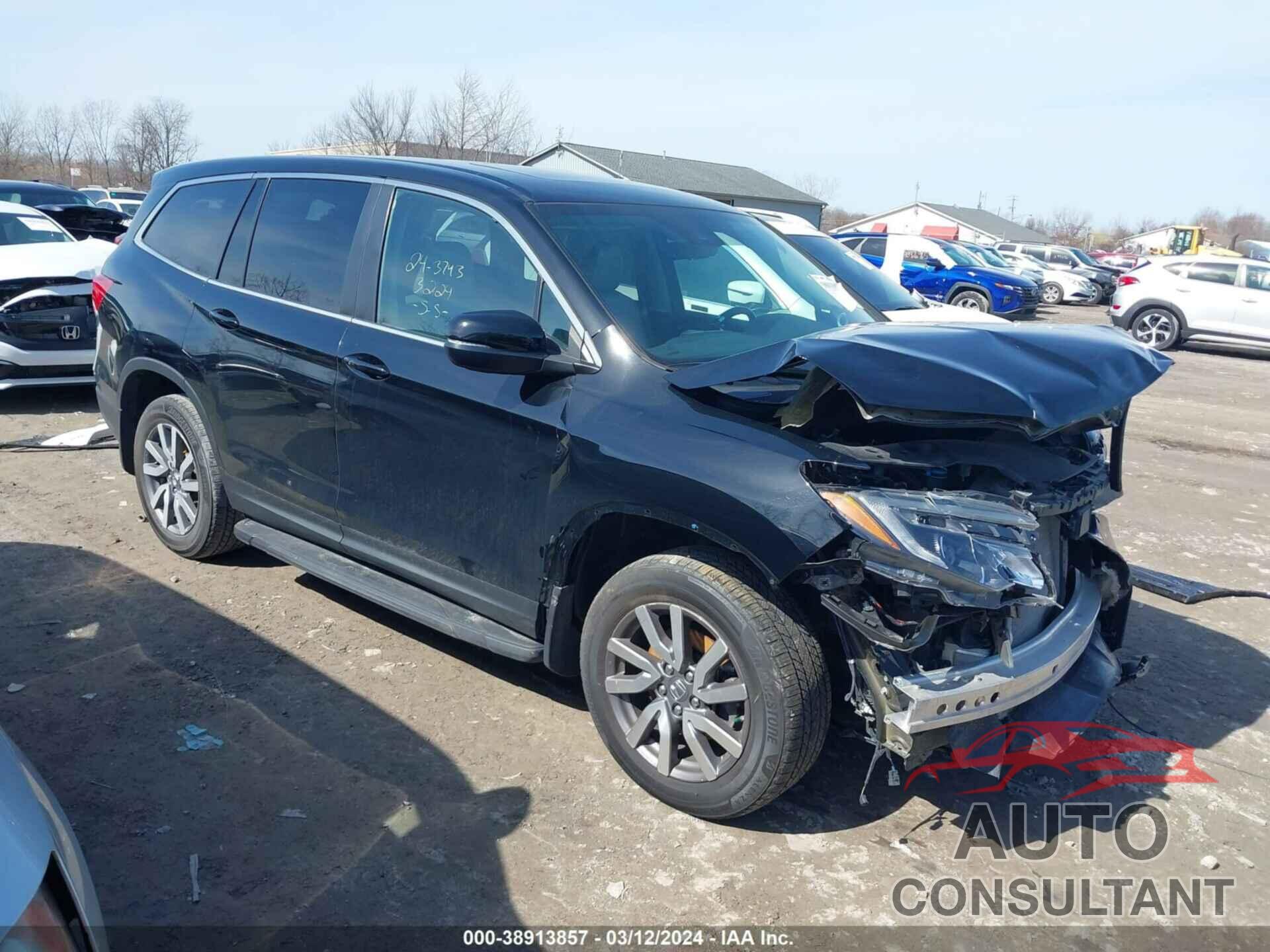 HONDA PILOT 2019 - 5FNYF6H47KB023128