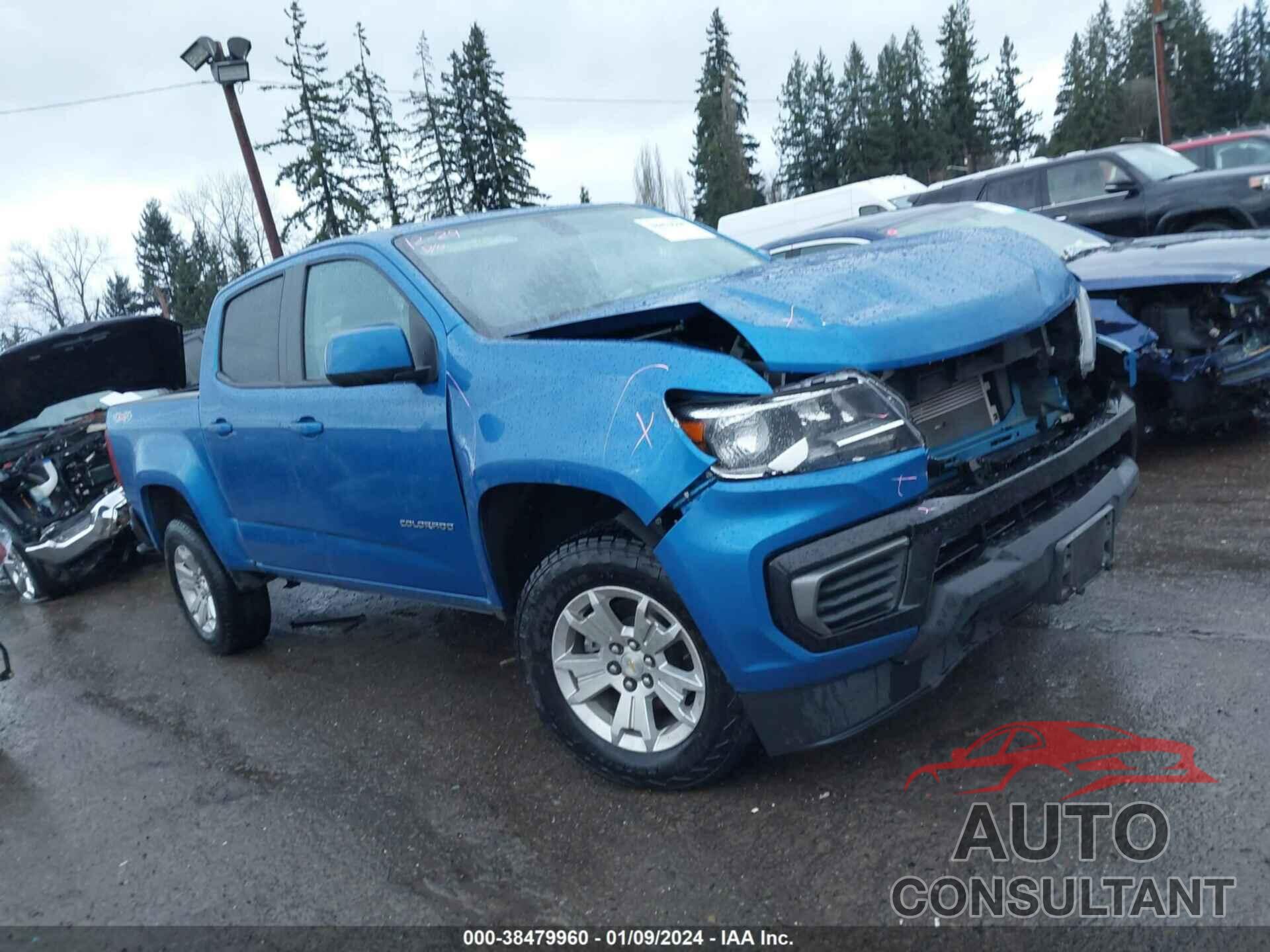 CHEVROLET COLORADO 2021 - 1GCGTCEN8M1210308