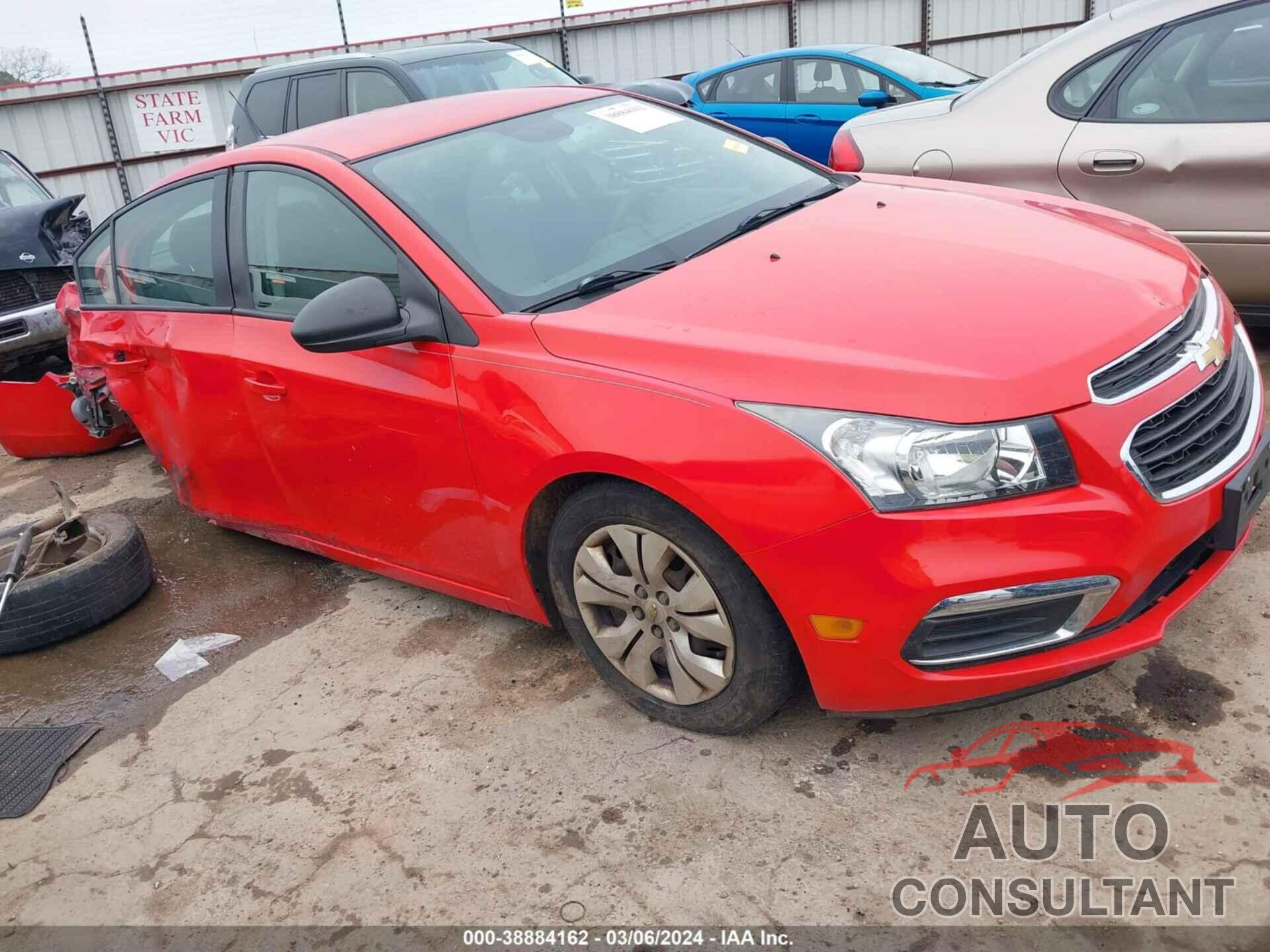 CHEVROLET CRUZE LIMITED 2016 - 1G1PC5SH2G7182705