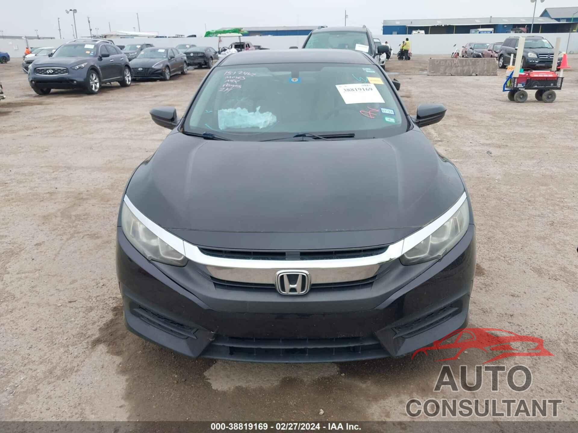 HONDA CIVIC 2016 - 19XFC2F52GE017464