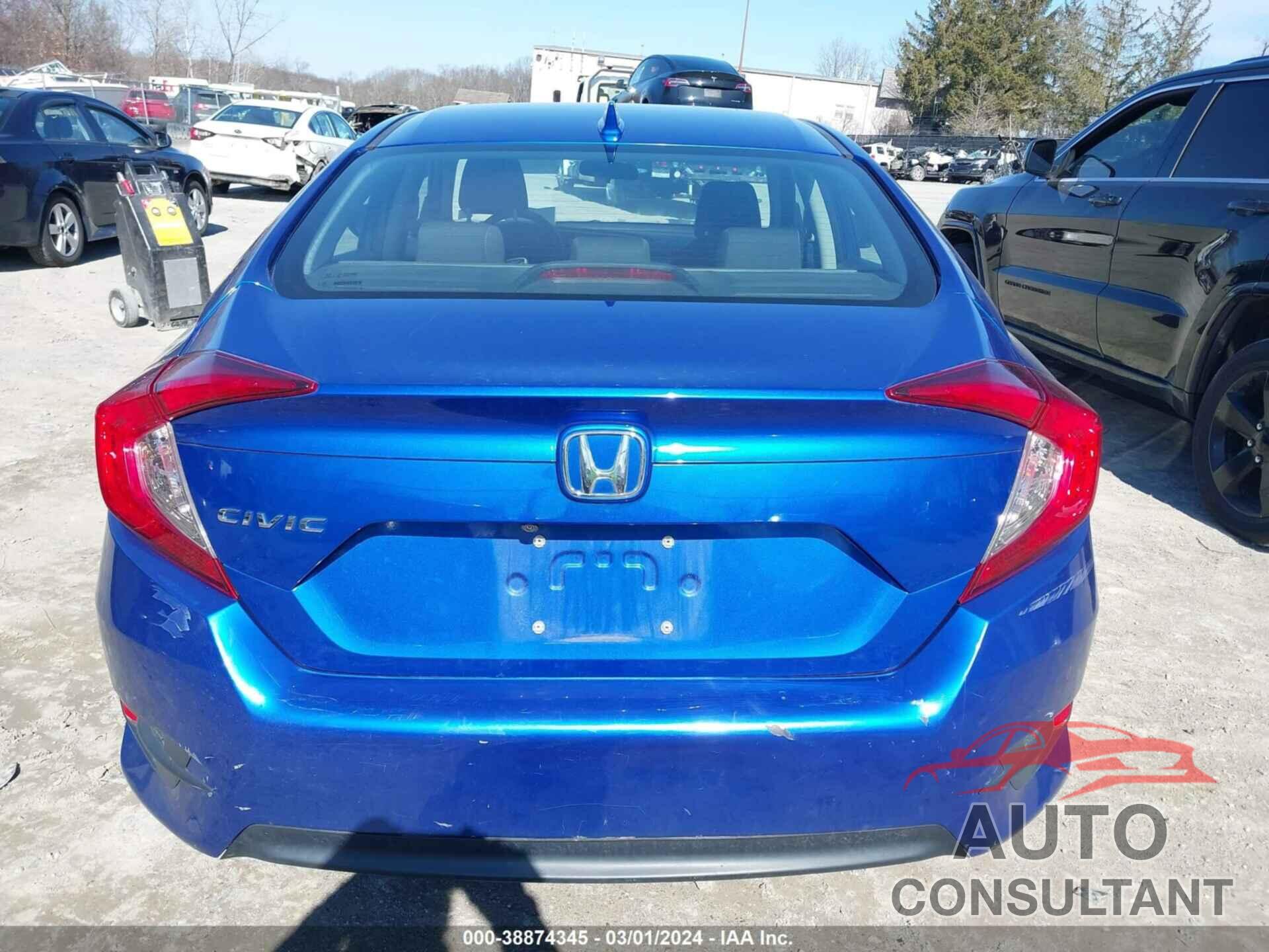 HONDA CIVIC 2018 - 2HGFC2F74JH577811