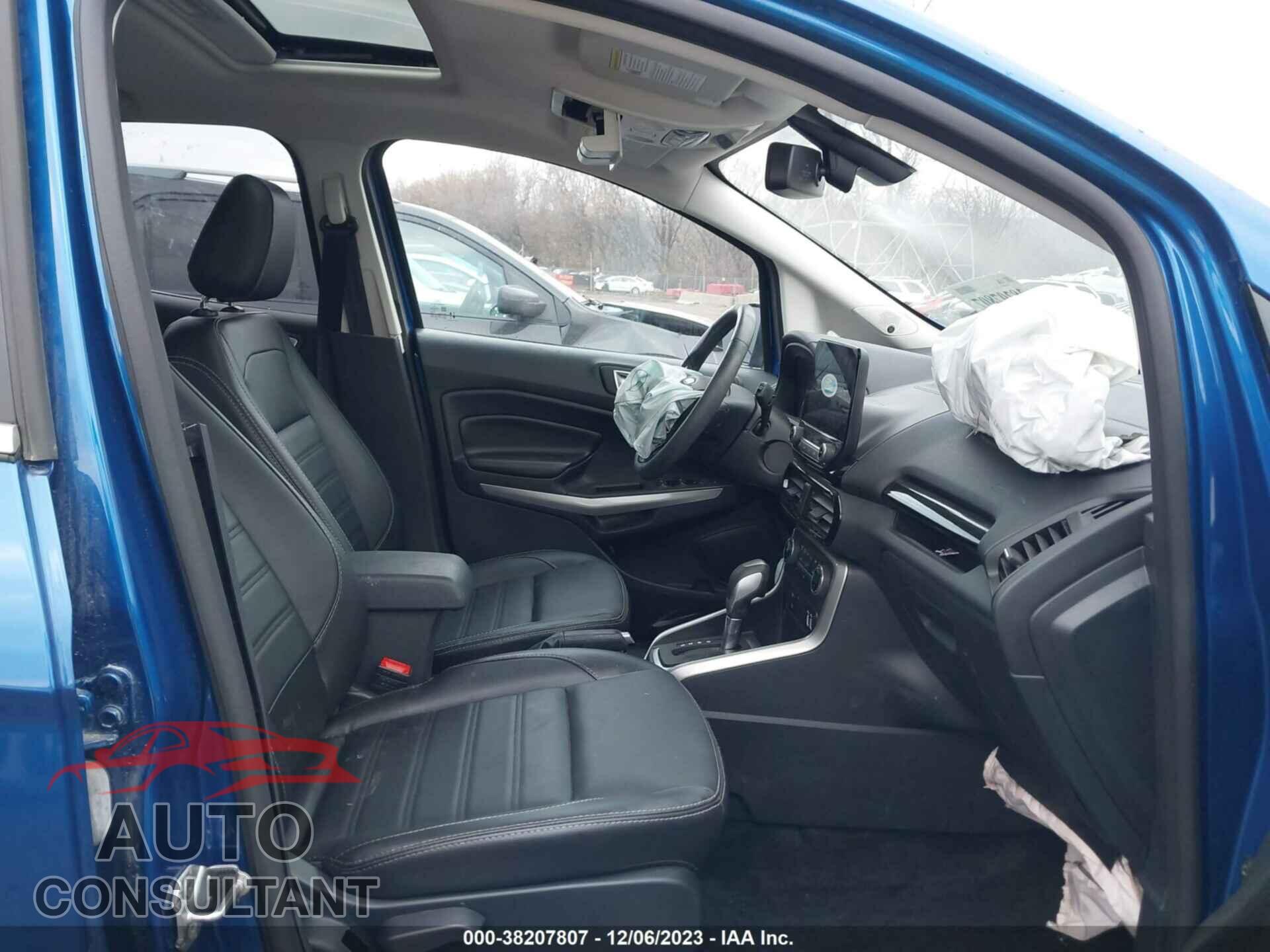 FORD ECOSPORT 2022 - MAJ6S3KL2NC463377