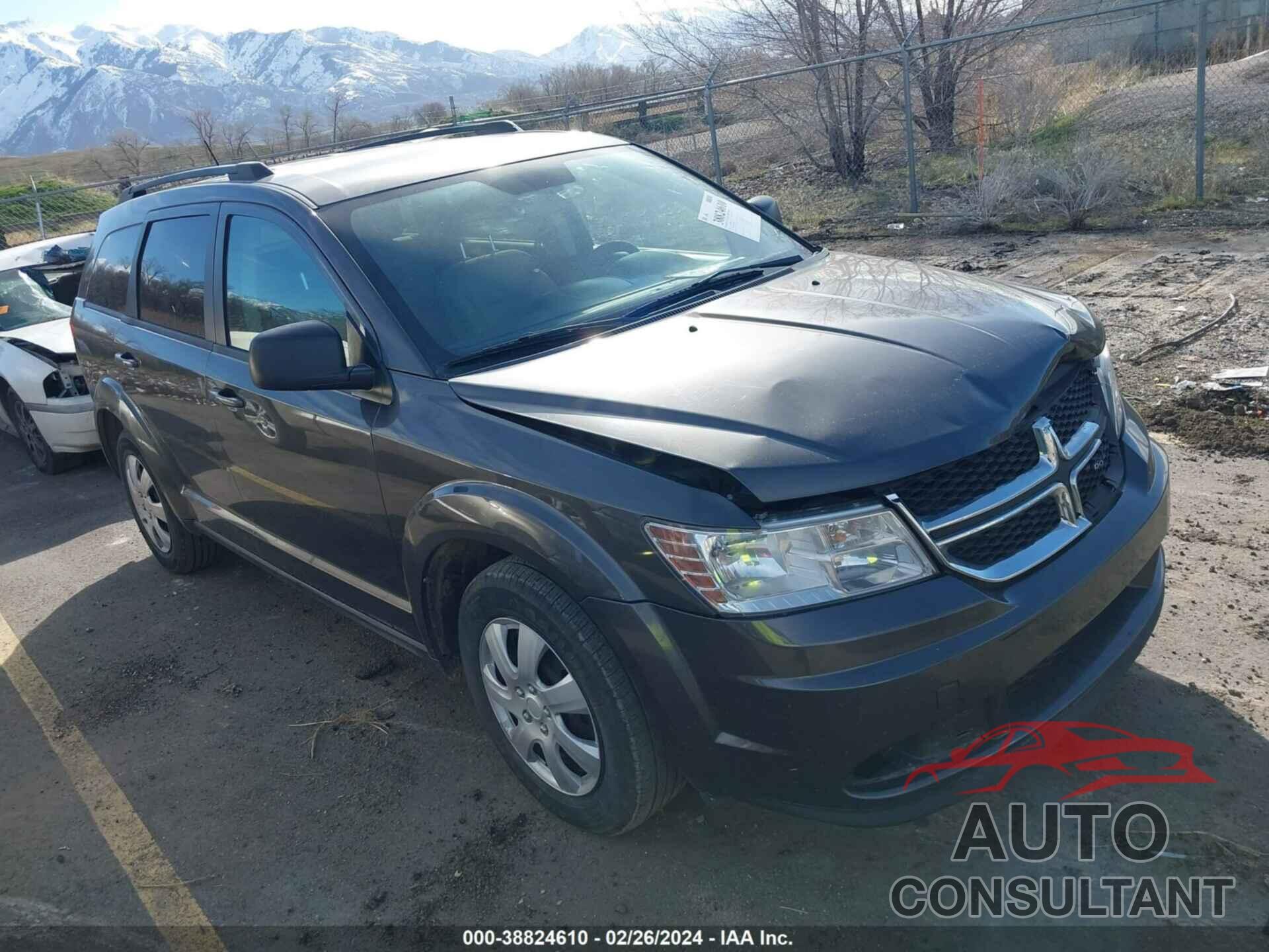 DODGE JOURNEY 2016 - 3C4PDCAB4GT249709