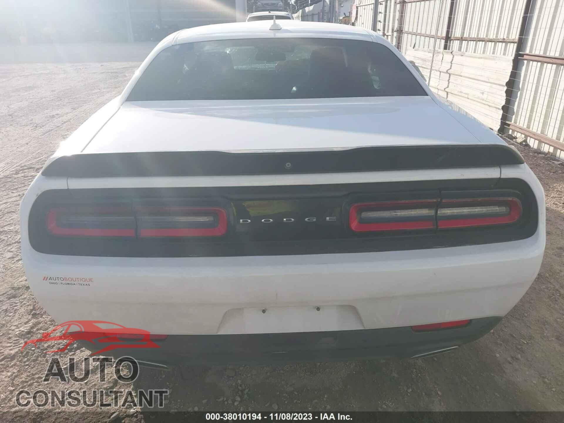 DODGE CHALLENGER 2017 - 2C3CDZAG1HH651568