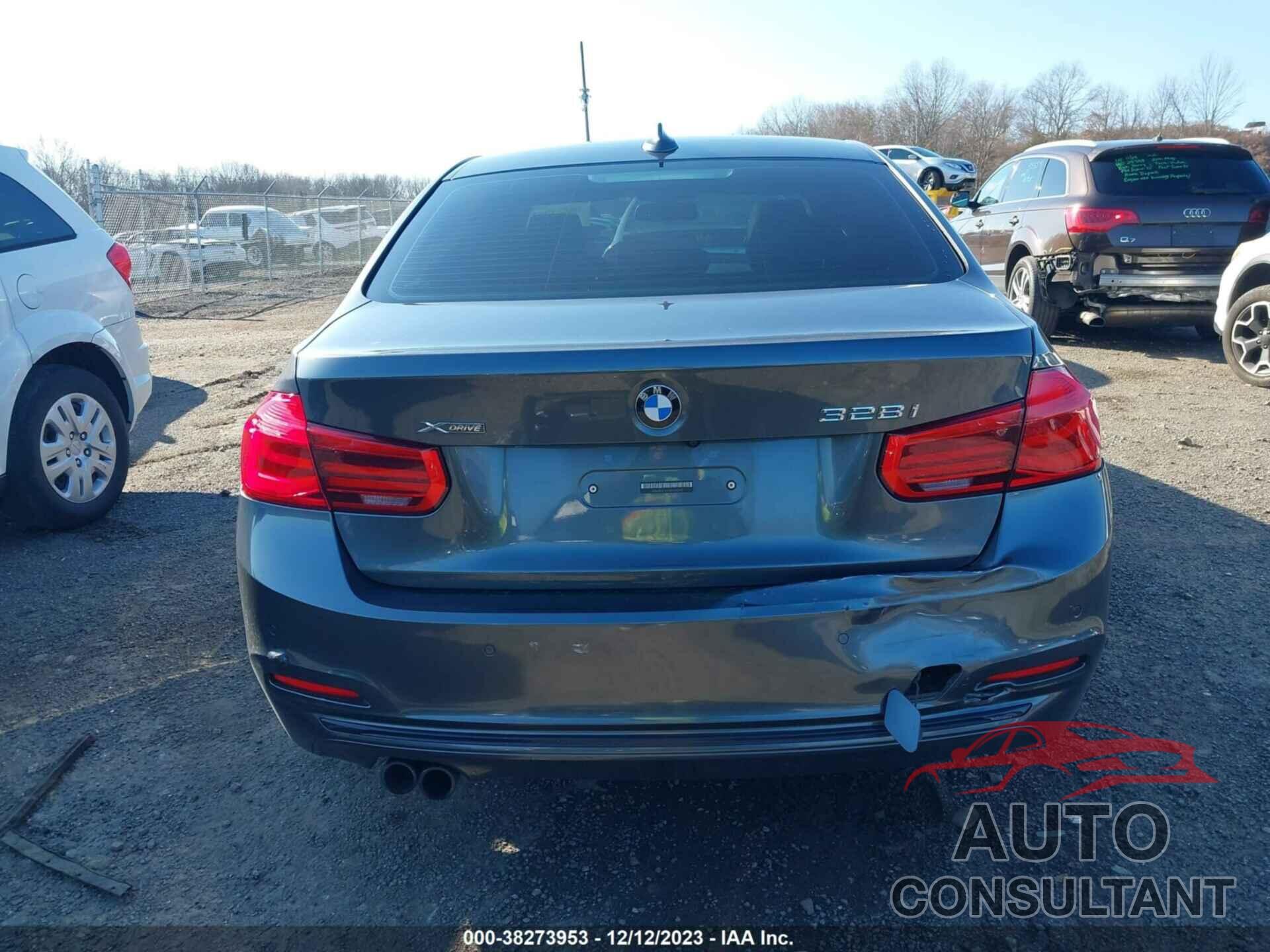 BMW 328I 2016 - WBA8E3G59GNU05033