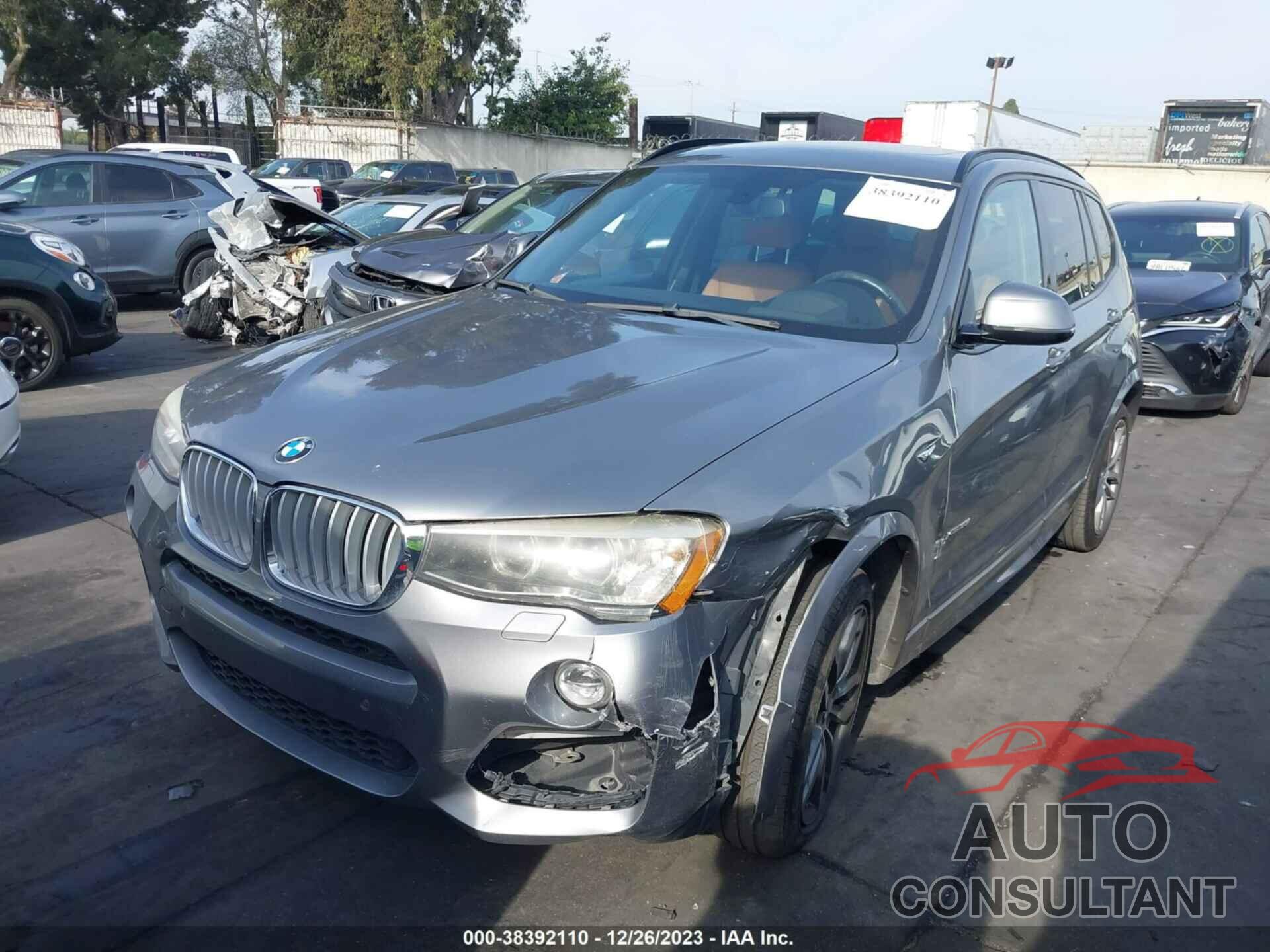 BMW X3 2017 - 5UXWX7C54H0U39802