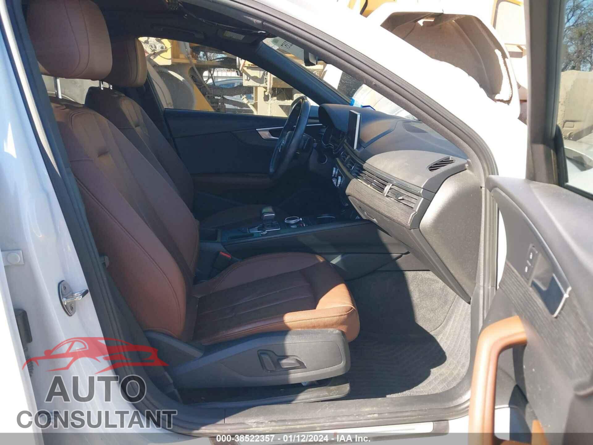 AUDI A4 2017 - WAUKMAF4XHN058268