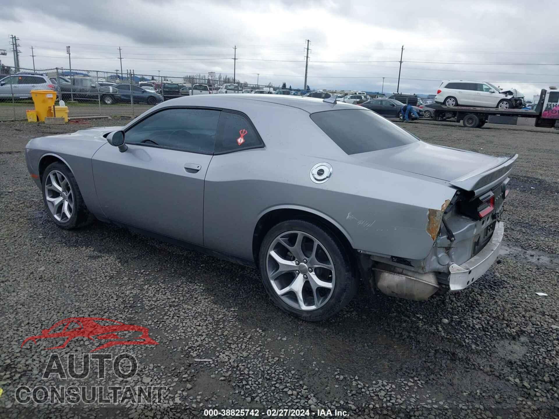 DODGE CHALLENGER 2016 - 2C3CDZAGXGH145753
