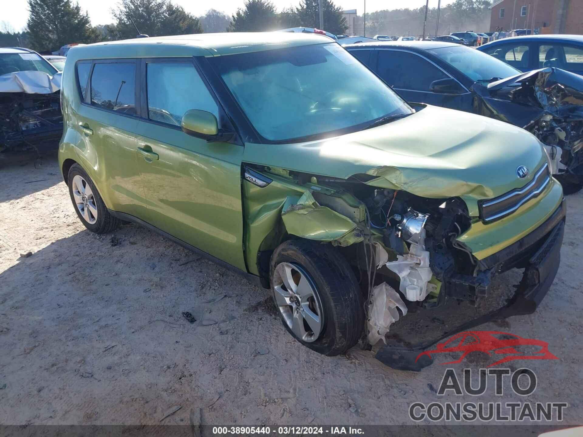 KIA SOUL 2017 - KNDJN2A20H7885000