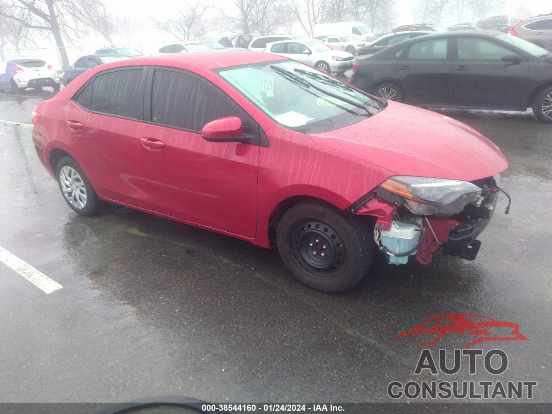 TOYOTA COROLLA 2018 - 2T1BURHE5JC971861