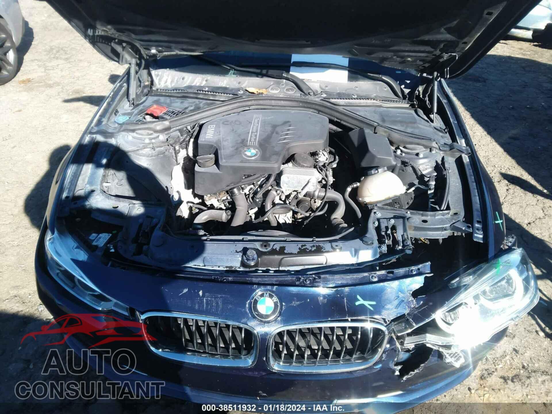 BMW 328I 2016 - WBA8E3G52GNU05312