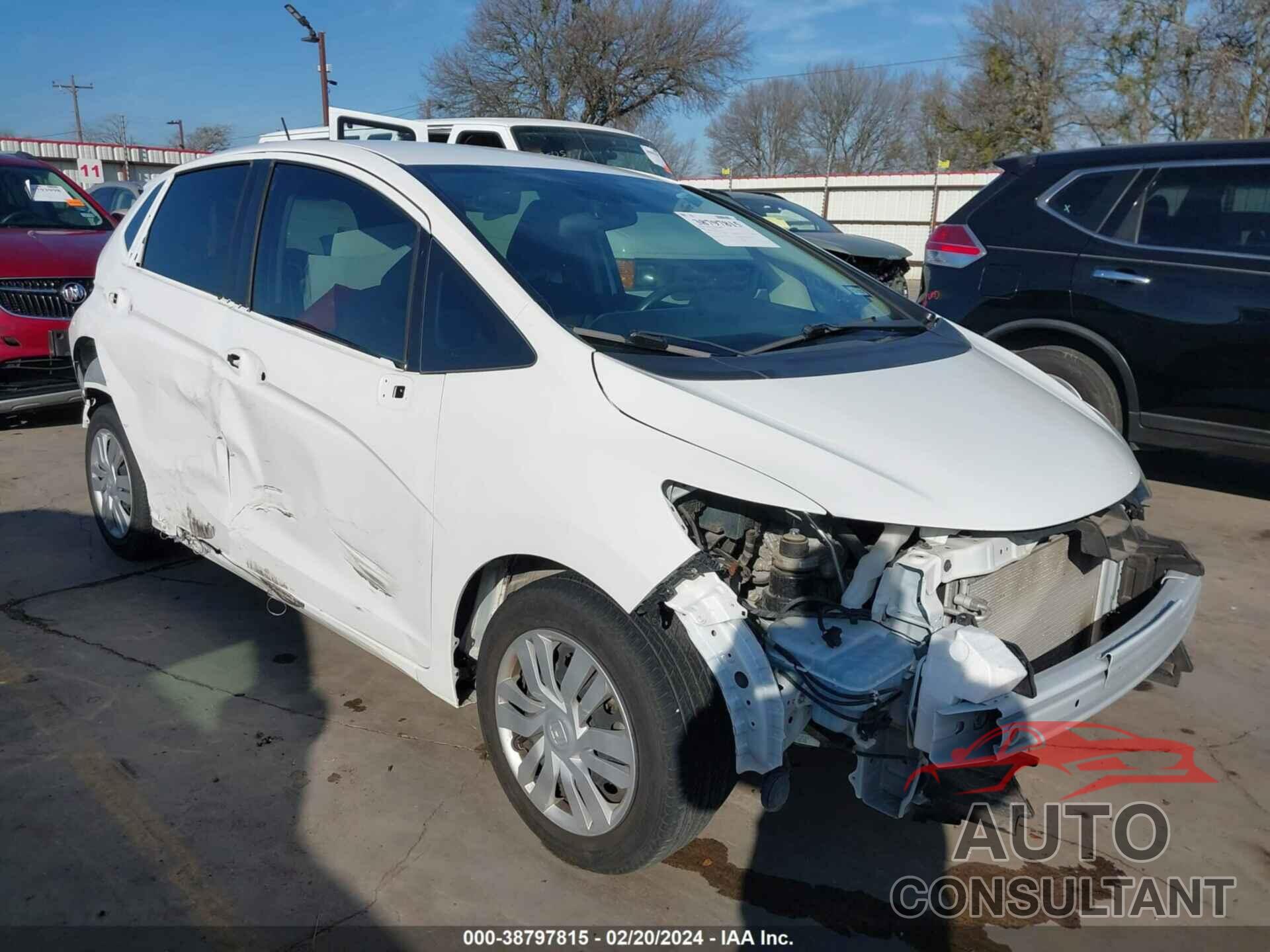 HONDA FIT 2016 - JHMGK5H58GX017683