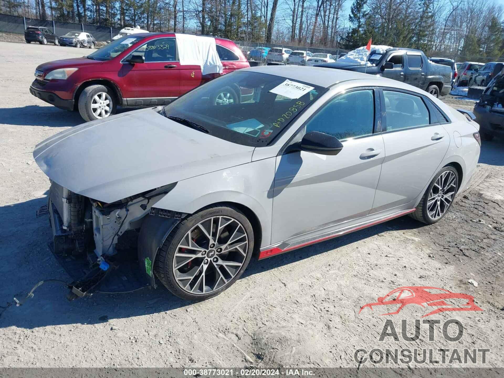 HYUNDAI ELANTRA N 2022 - KMHLW4AK8NU003758