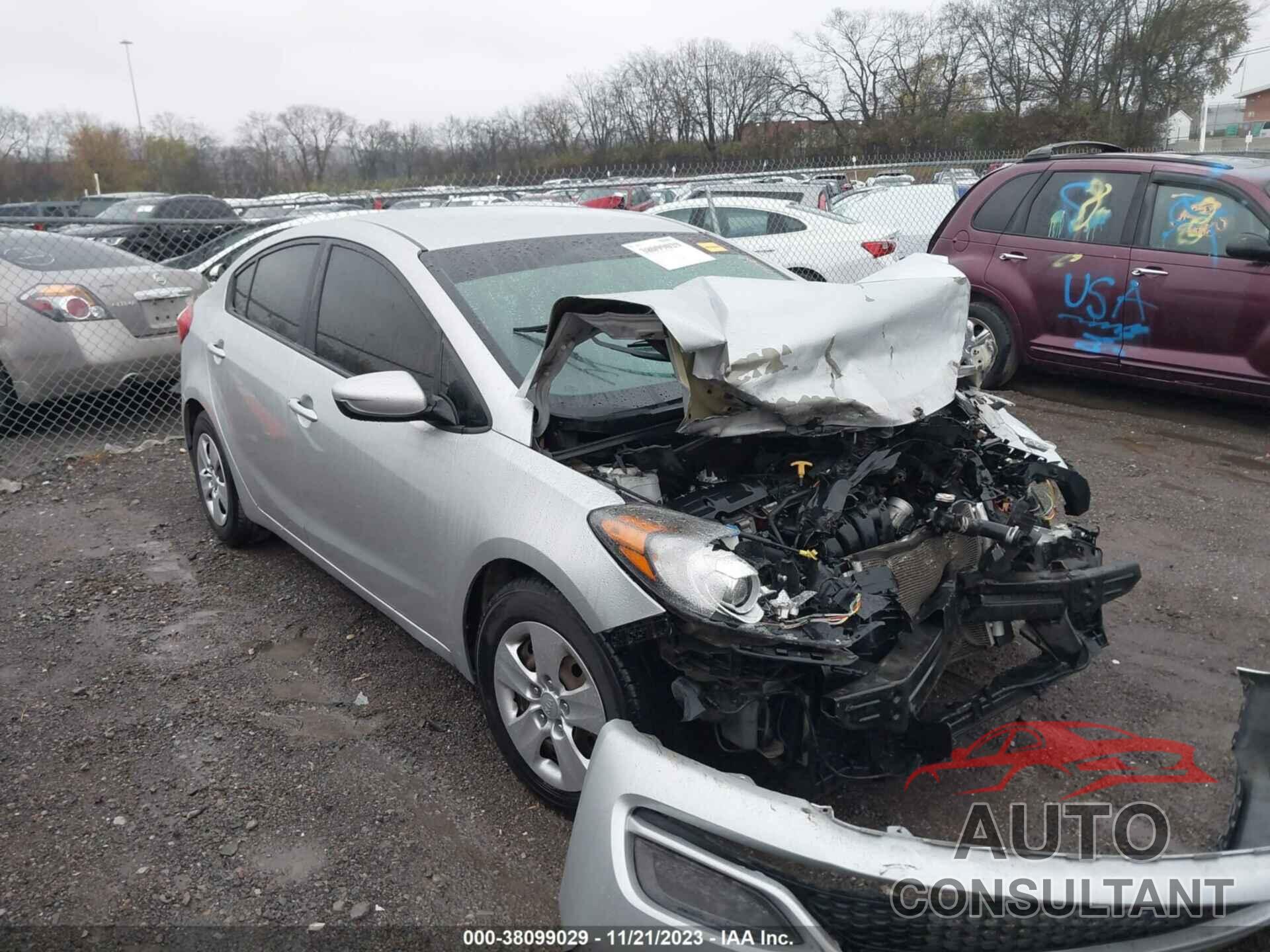 KIA FORTE 2015 - KNAFK4A65F5420408