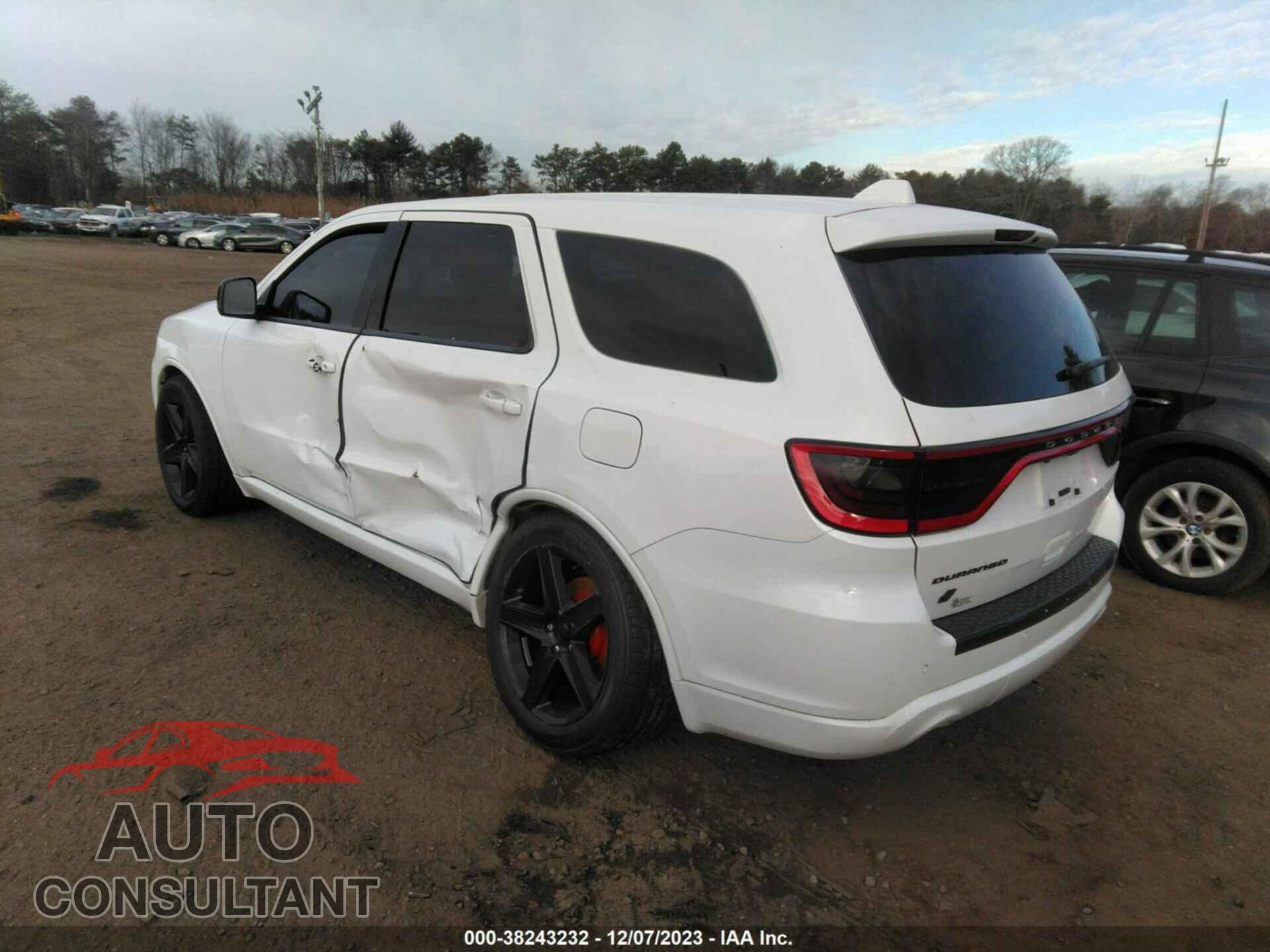 DODGE DURANGO 2018 - 1C4RDJAG4JC372163