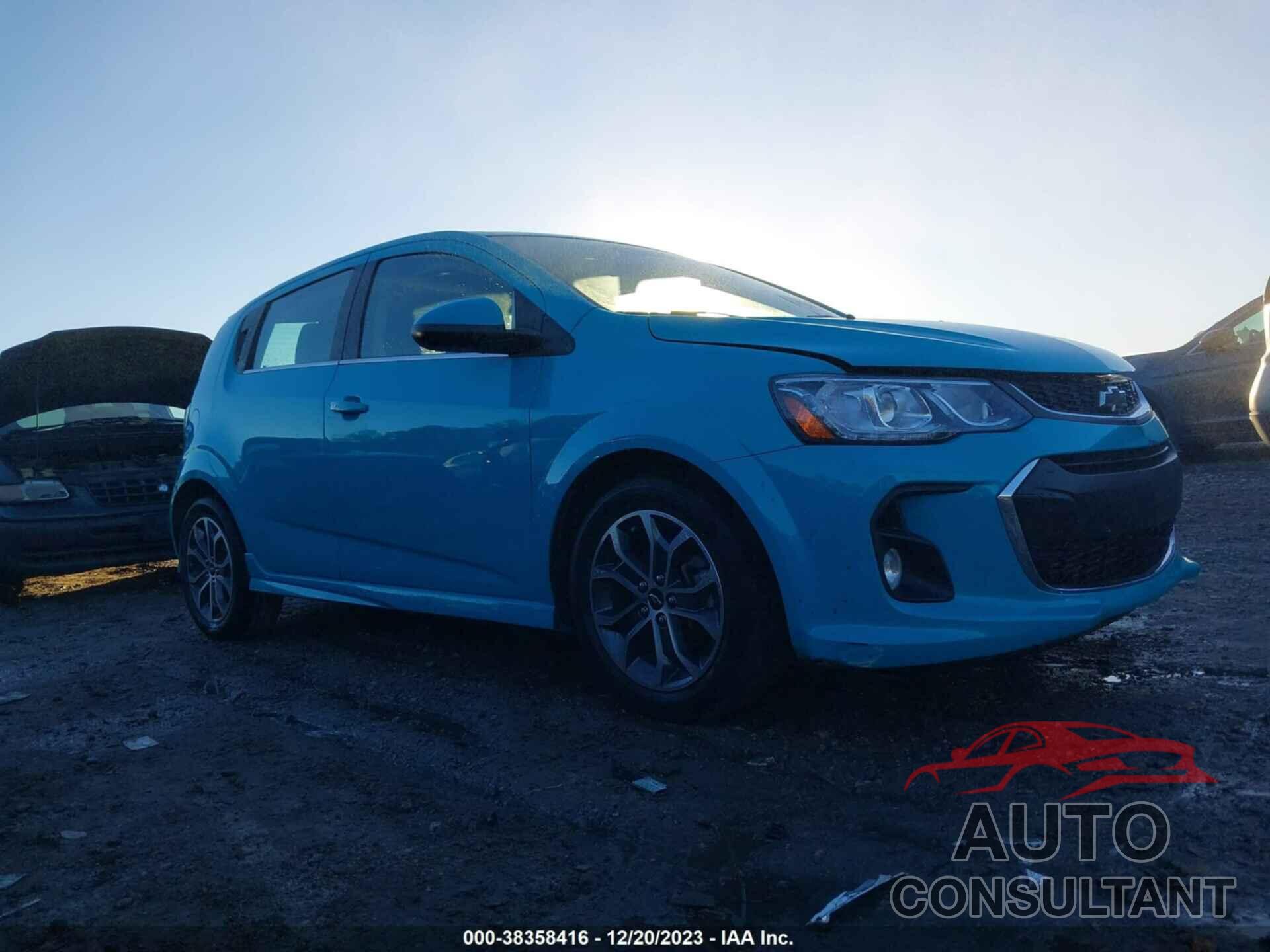 CHEVROLET SONIC 2020 - 1G1JD6SB6L4110793