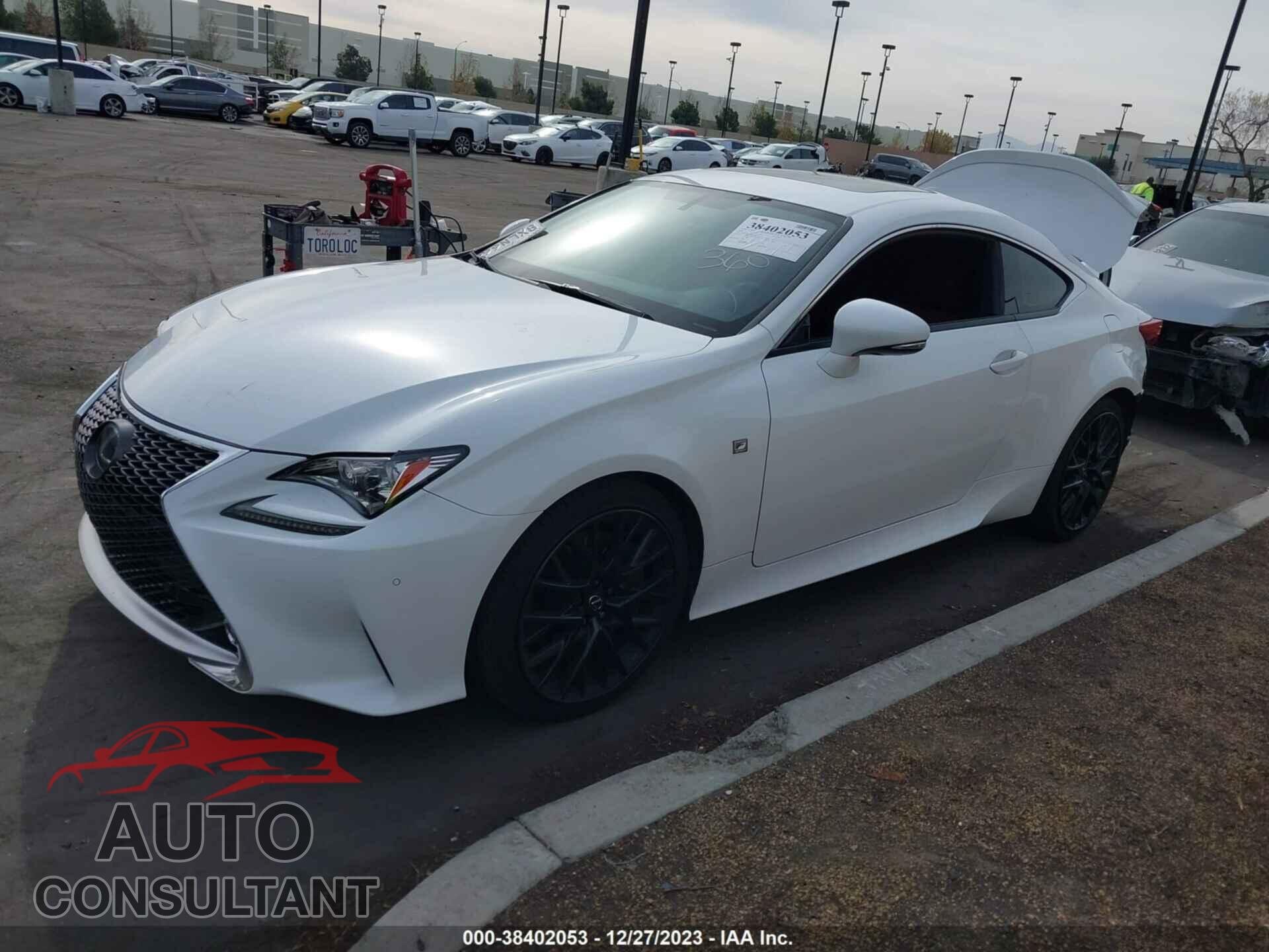 LEXUS RC 350 2016 - JTHHE5BC1G5014574