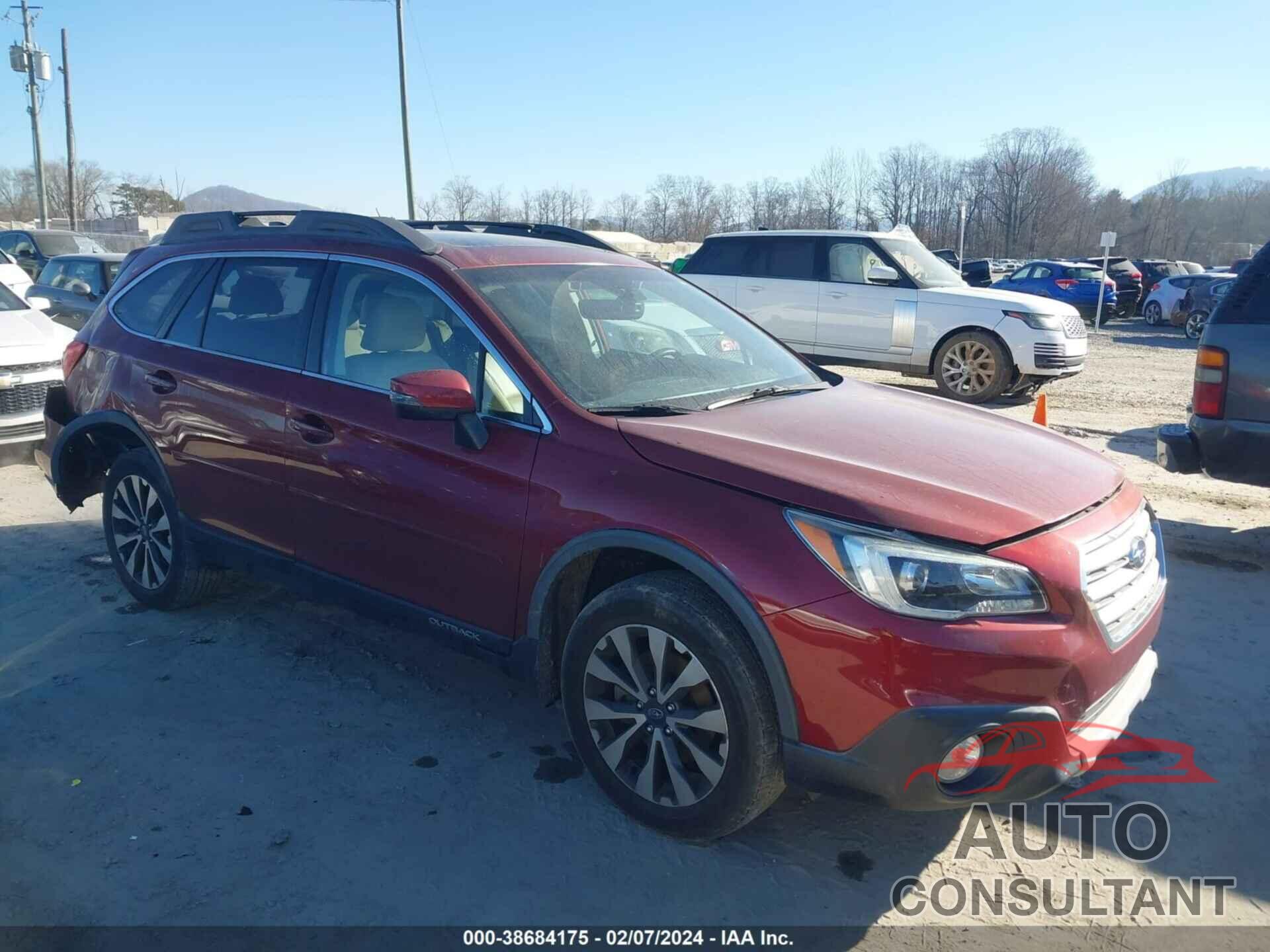 SUBARU OUTBACK 2017 - 4S4BSANC1H3391127