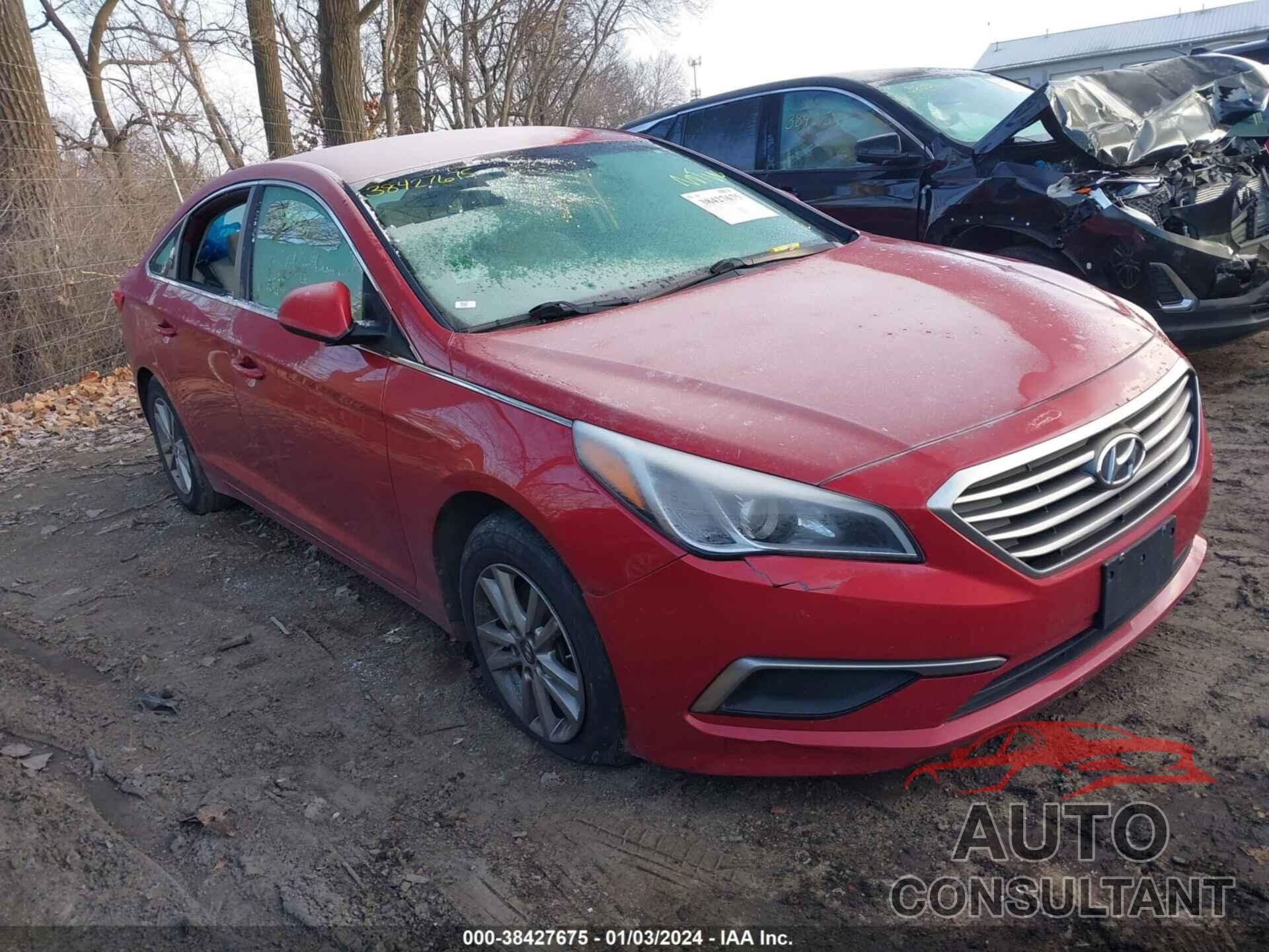 HYUNDAI SONATA 2017 - 5NPE24AF1HH549263