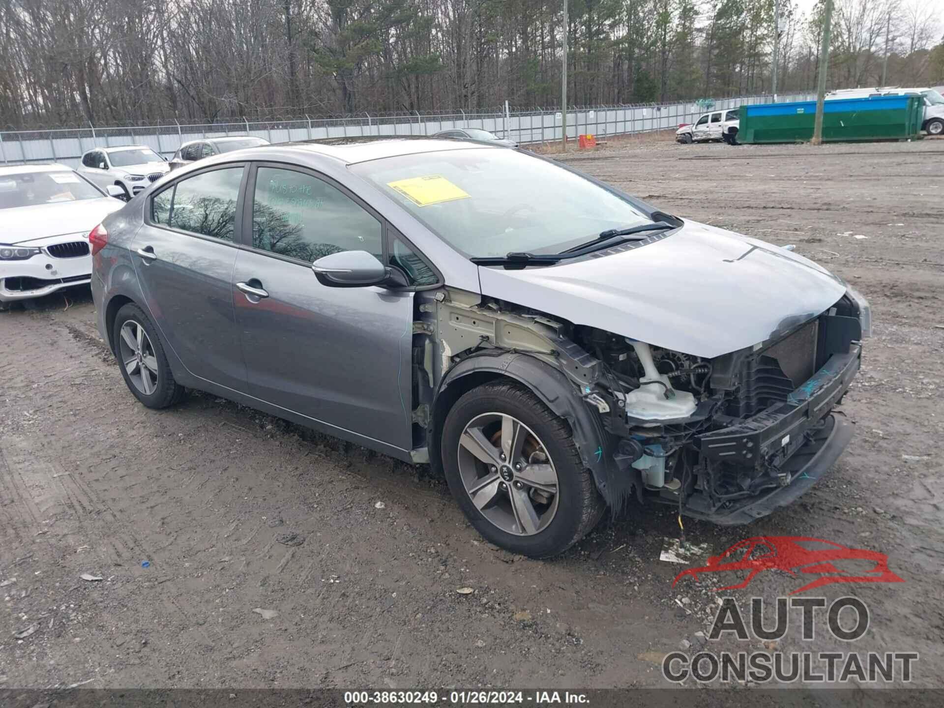 KIA FORTE 2018 - 3KPFL4A70JE242798