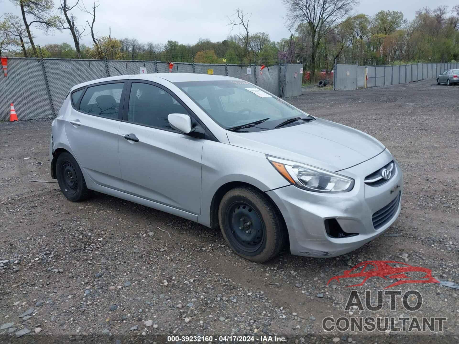 HYUNDAI ACCENT 2016 - KMHCT5AE9GU253117