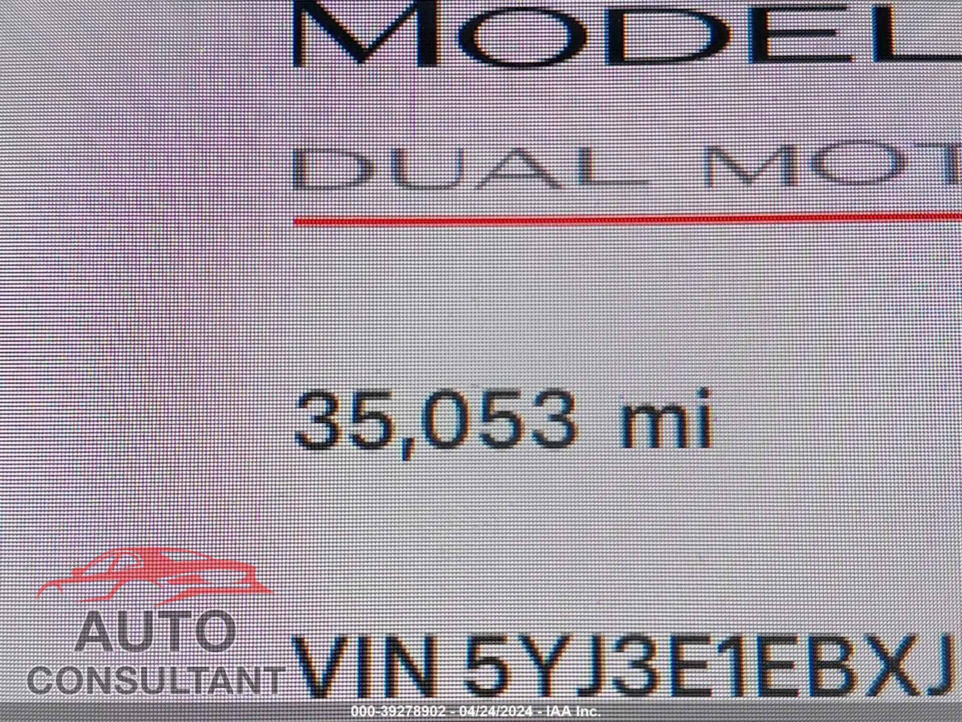 TESLA MODEL 3 2018 - 5YJ3E1EBXJF083342