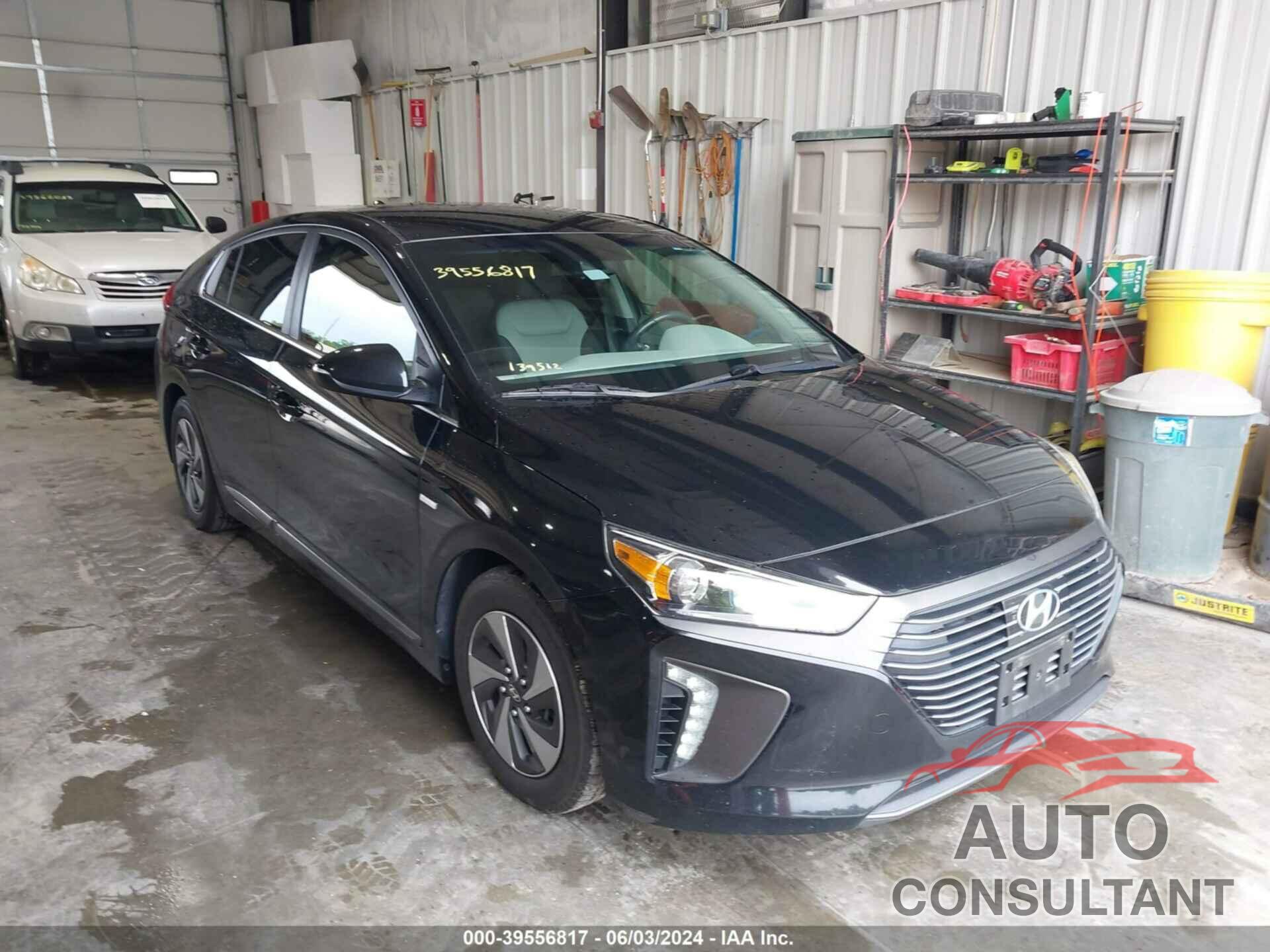 HYUNDAI IONIQ HYBRID 2019 - KMHC75LC0KU117273