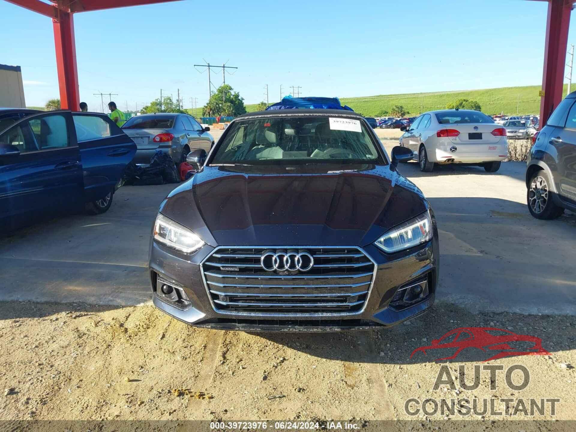 AUDI A5 2018 - WAU2NGF54JN018928