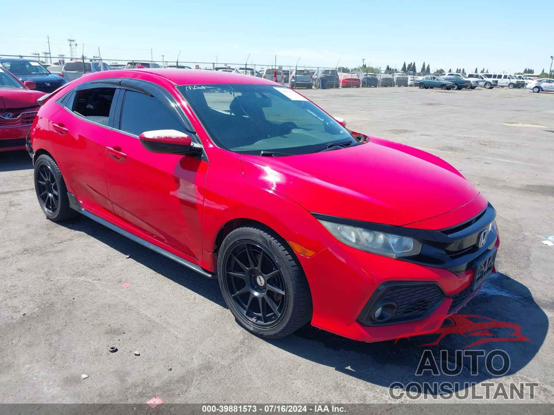 HONDA CIVIC 2017 - SHHFK7H40HU404934