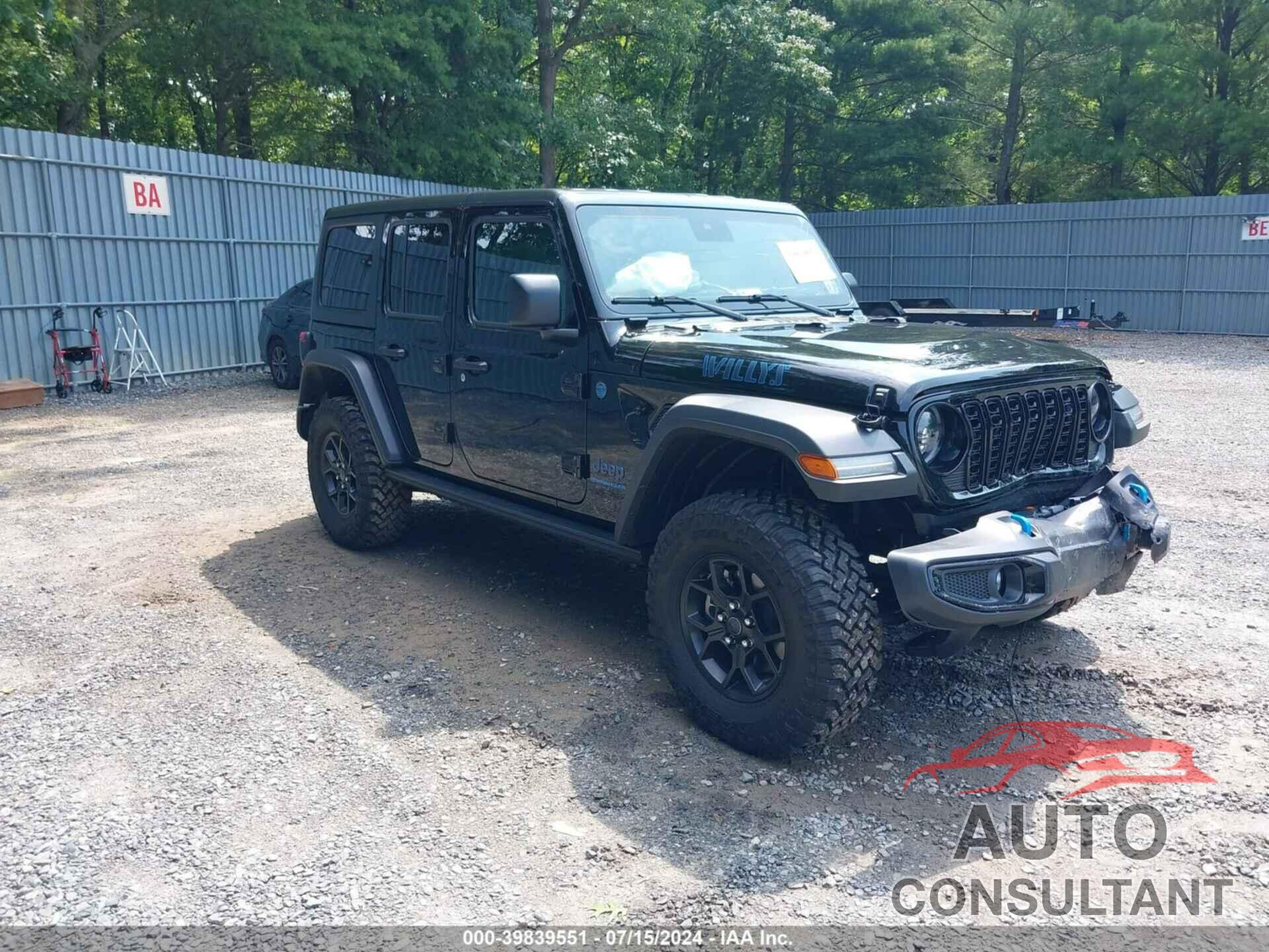 JEEP WRANGLER 4XE 2024 - 1C4RJXN60RW252397