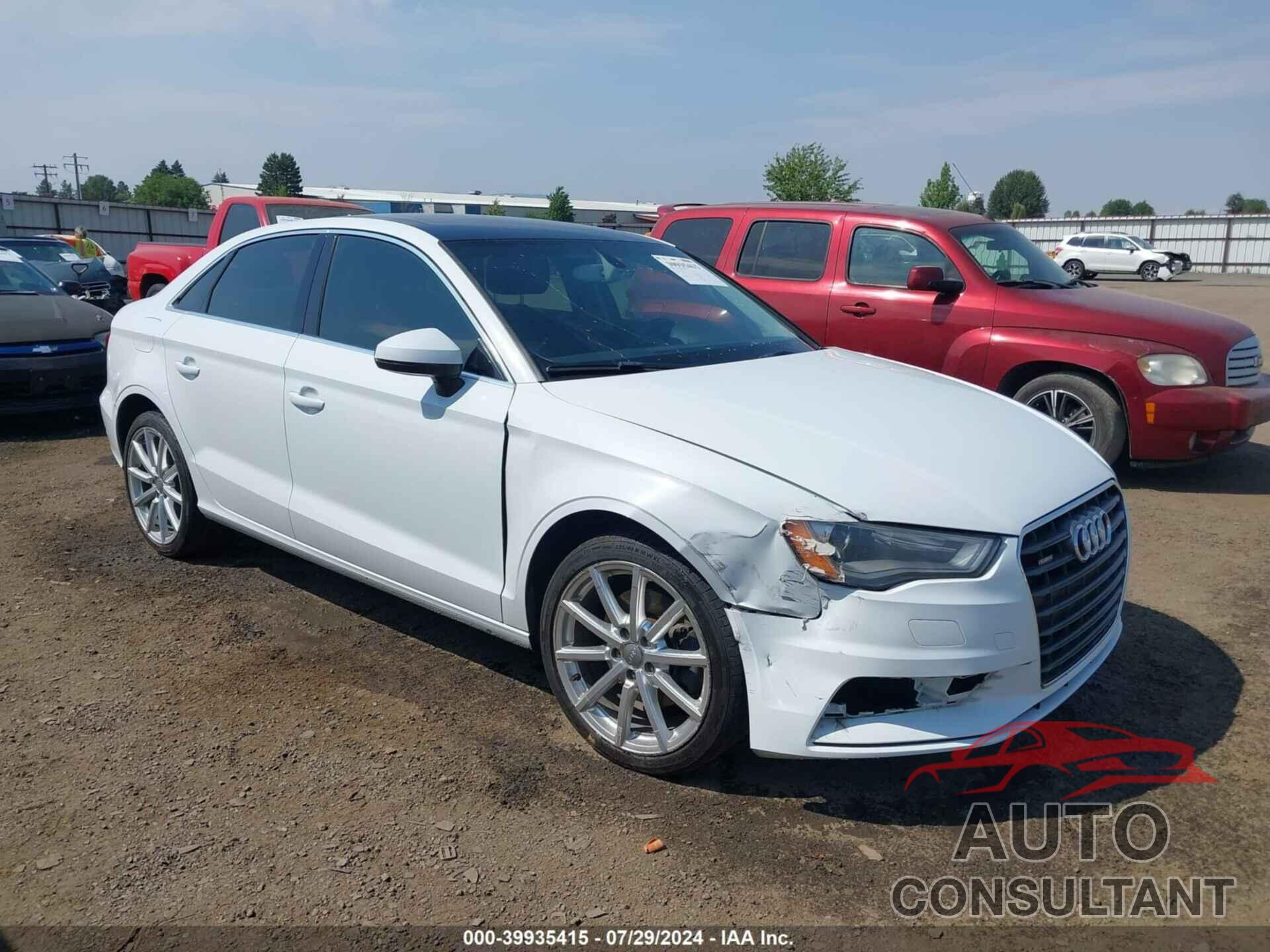 AUDI A3 2015 - WAUBFGFF9F1001627