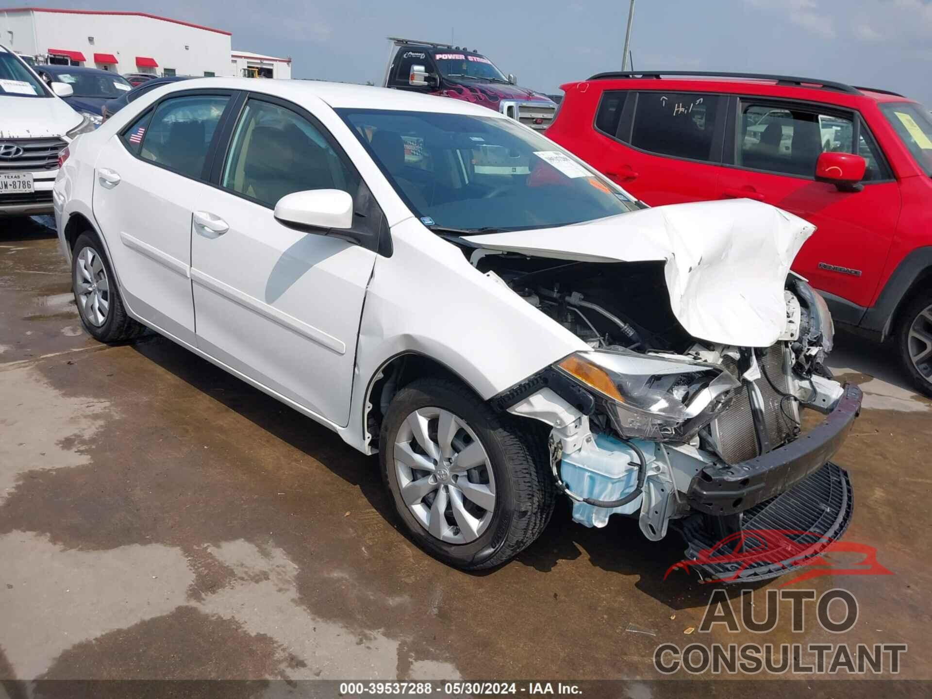 TOYOTA COROLLA 2016 - 5YFBURHE4GP550271