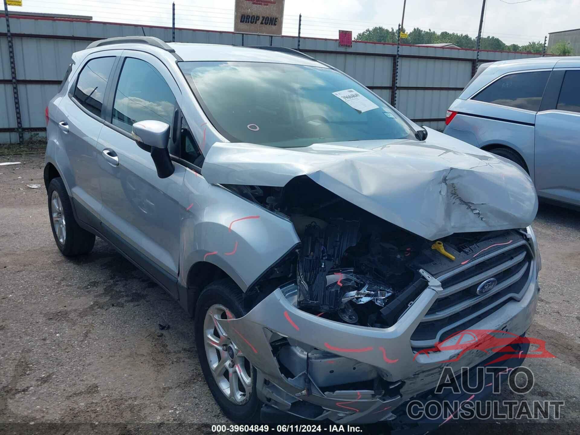 FORD ECOSPORT 2019 - MAJ6S3GL5KC295917