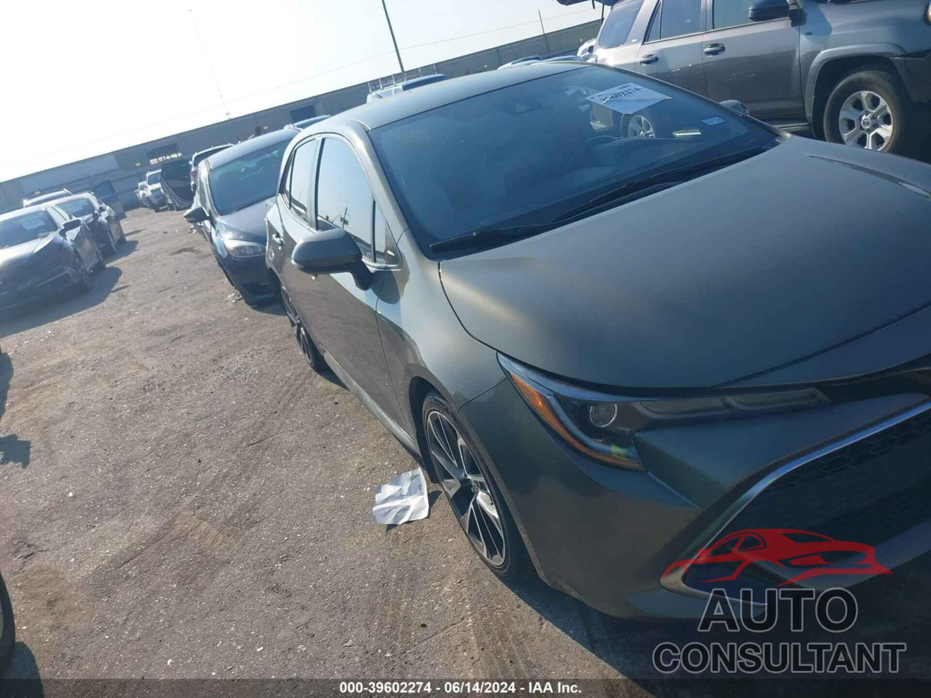 TOYOTA COROLLA 2019 - JTNK4RBE7K3005834